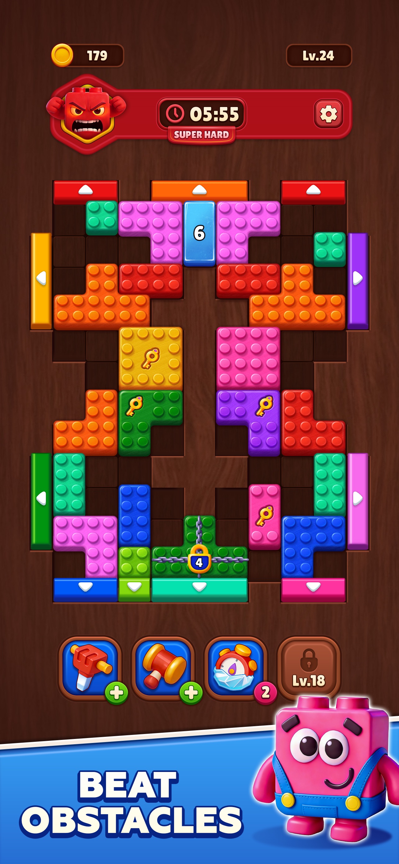 Captura de ecrã 3 da app Screw Block Escape