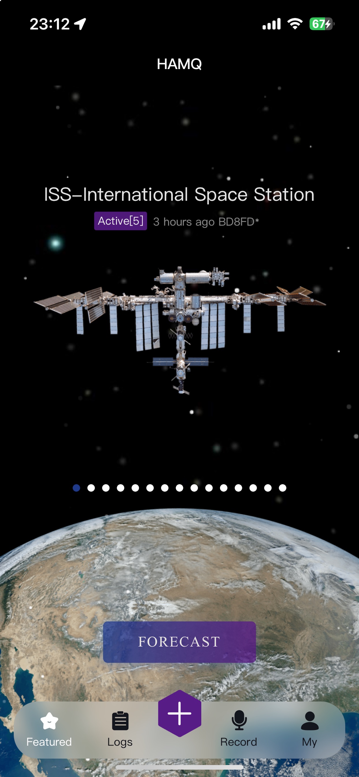Captura de ecrã 1 da app HAMQ: Ham Radio Tools