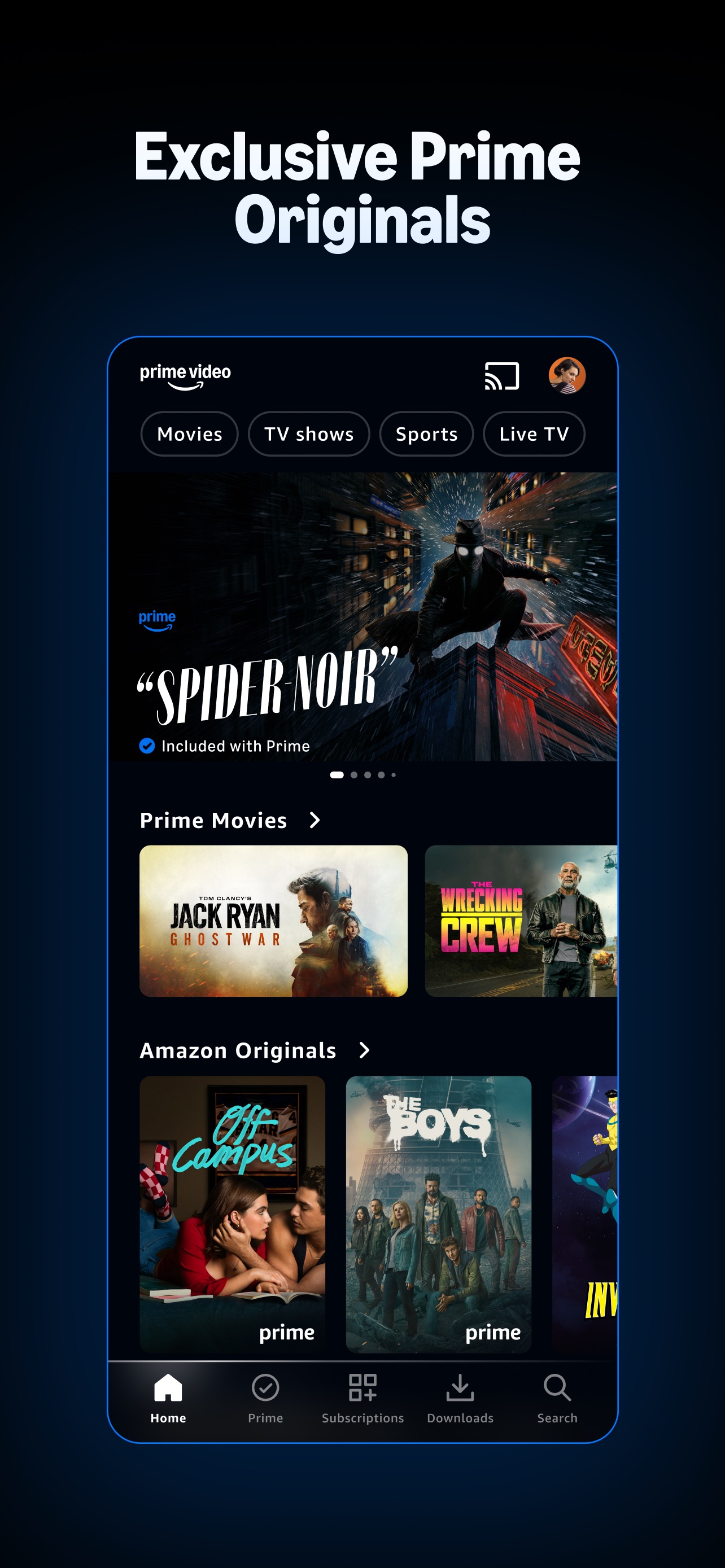 Captura de ecrã 2 da app Amazon Prime Video