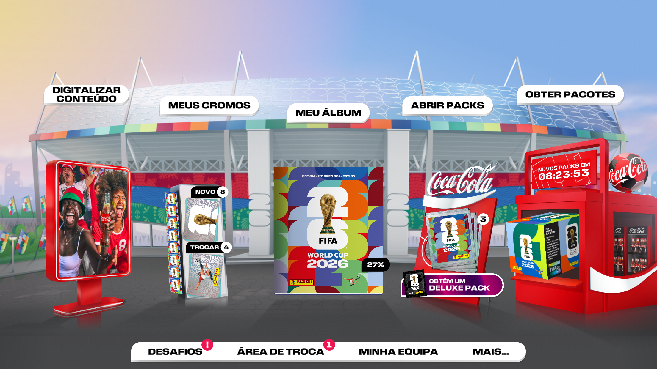 Captura de ecrã 1 da app FIFA Panini Collection