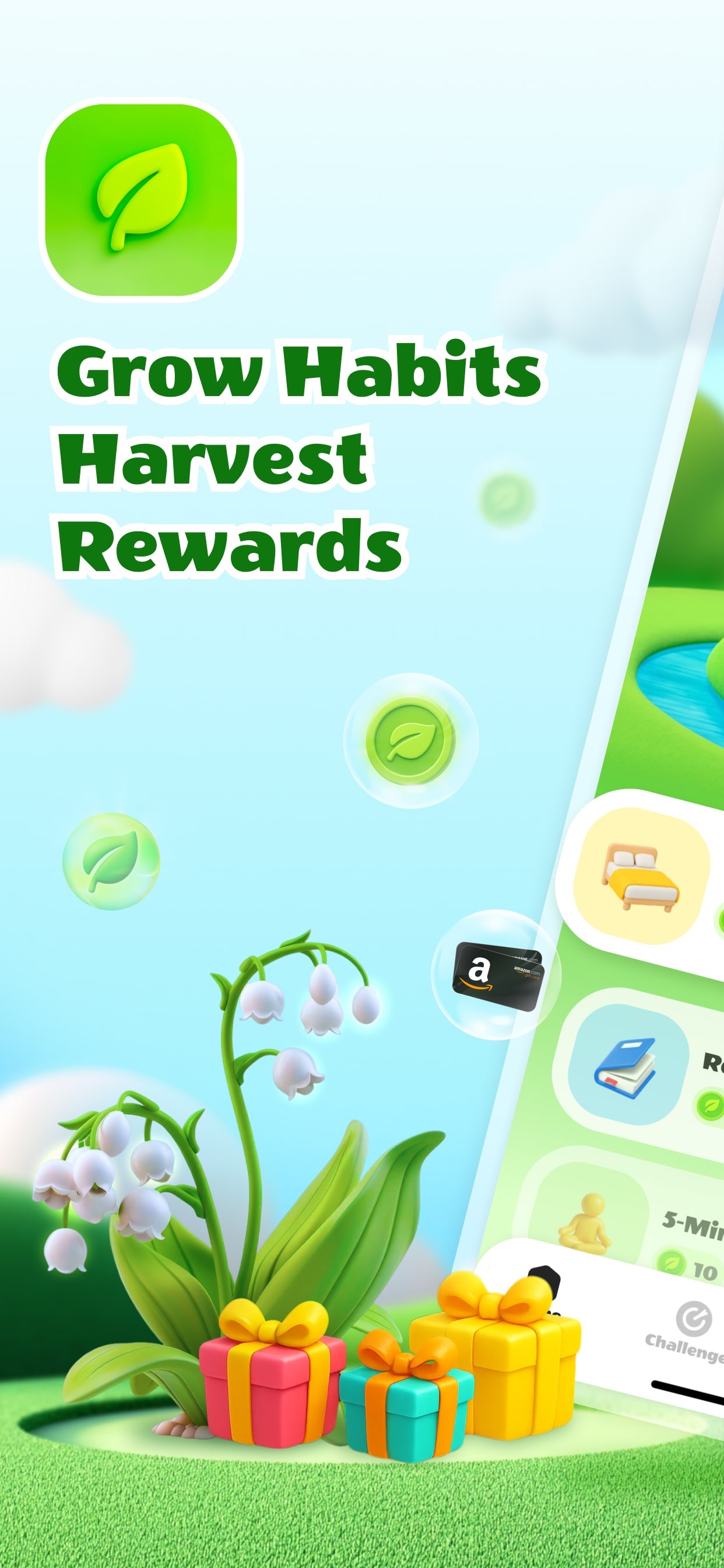 Captura de ecrã 1 da app PlantUp: Grow your habits