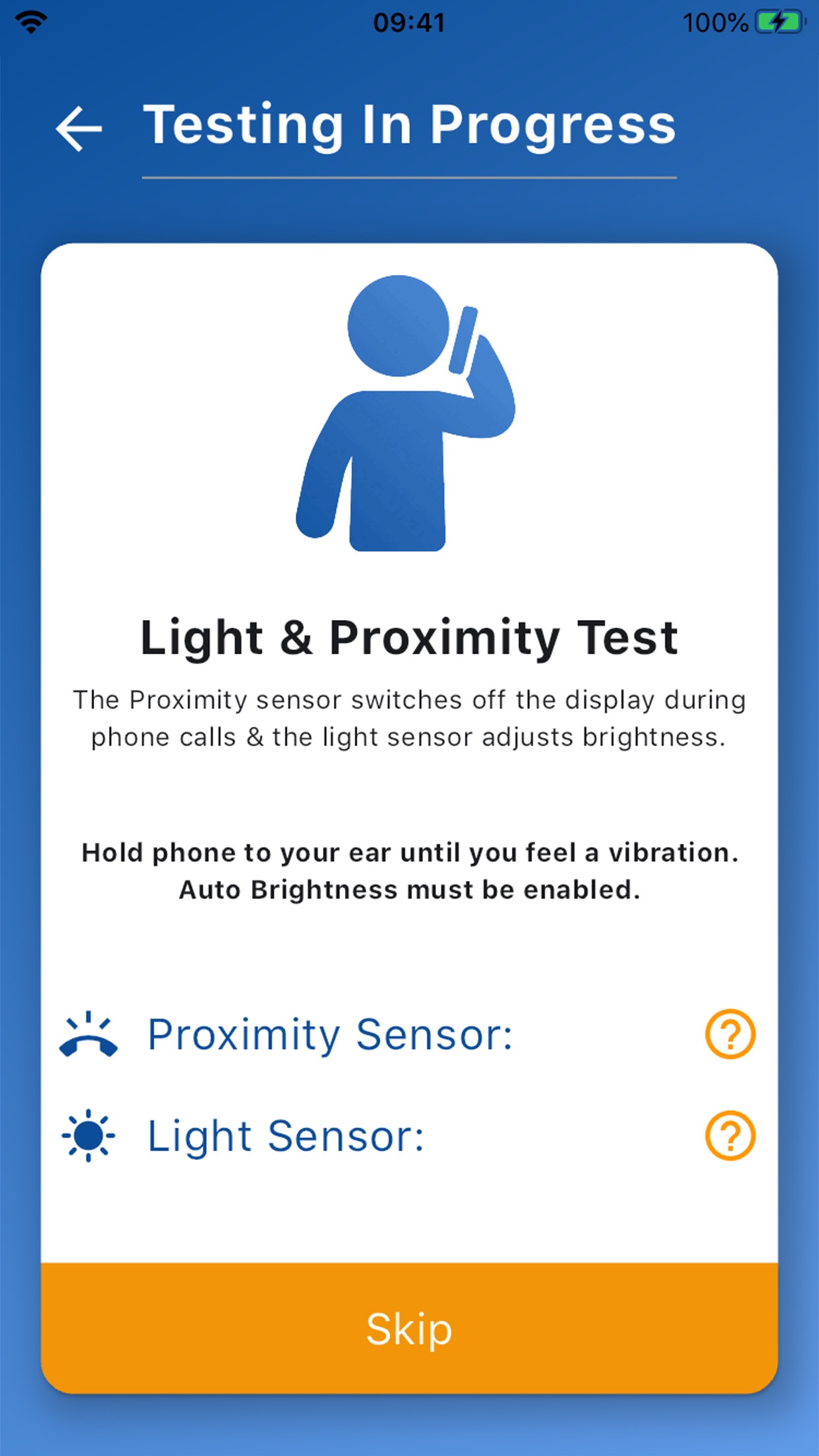 Captura de ecrã 3 da app iTest.