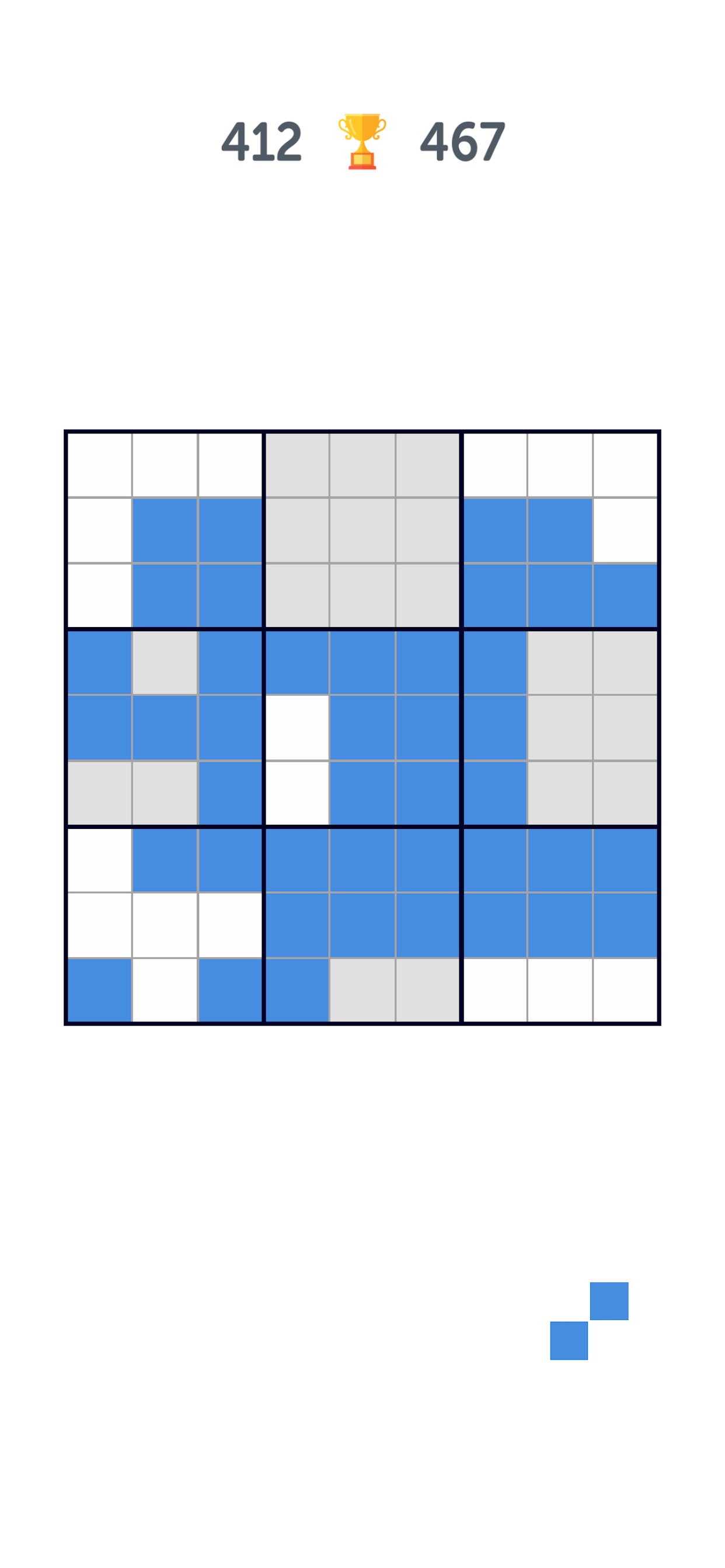 Captura de ecrã 3 da app Sudoku Blocks: Brain Puzzles