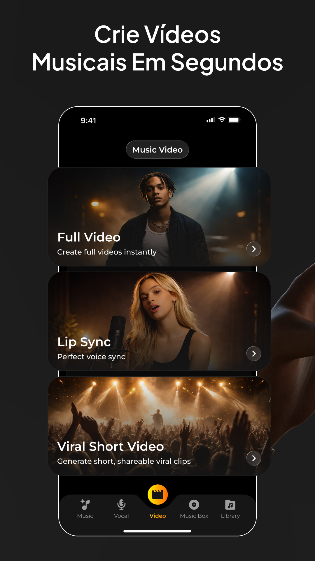Captura de ecrã 4 da app Gerador de Músicas IA -Jukebox