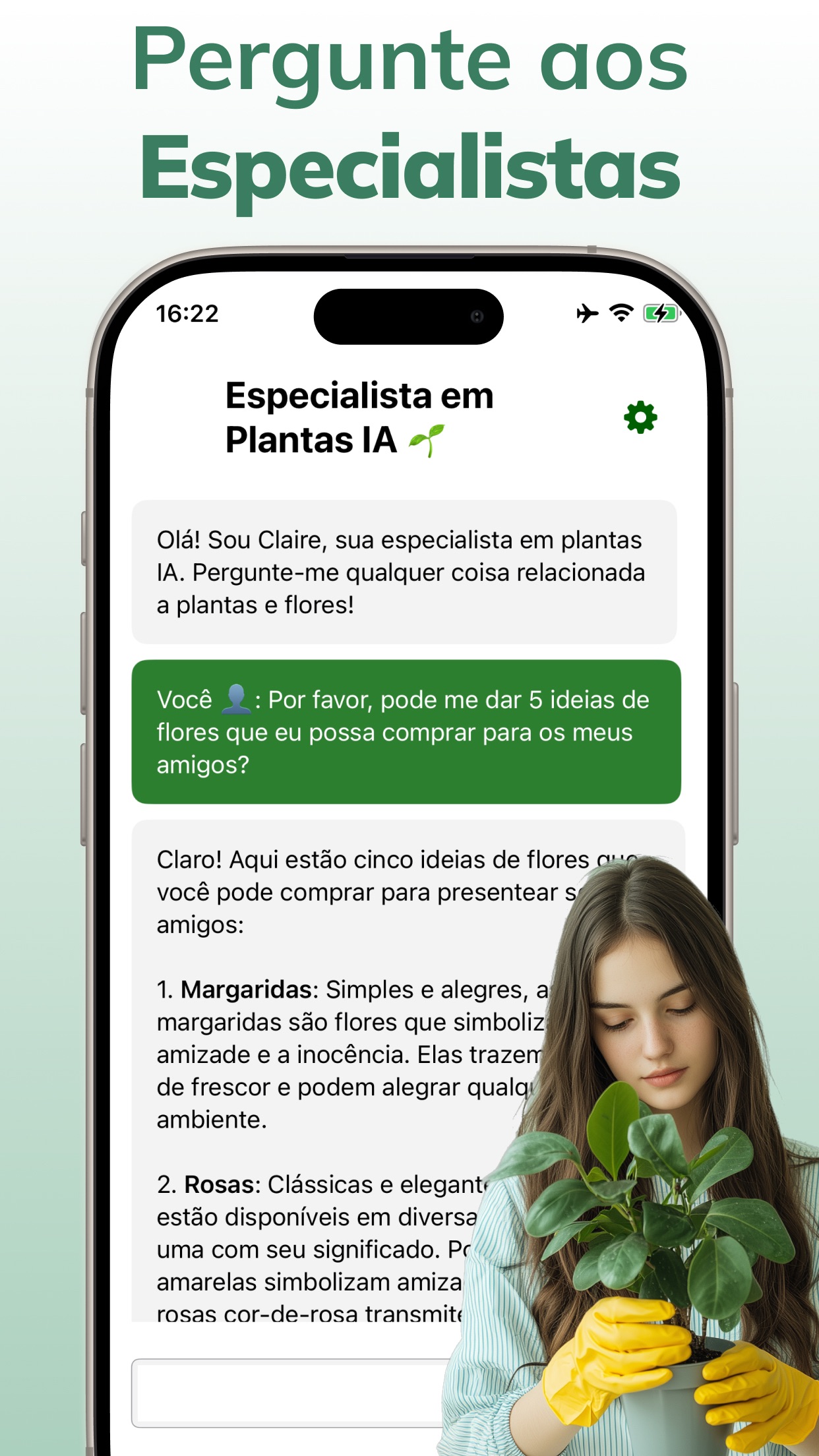Captura de ecrã 4 da app AI Plant Identifier Diagnosis