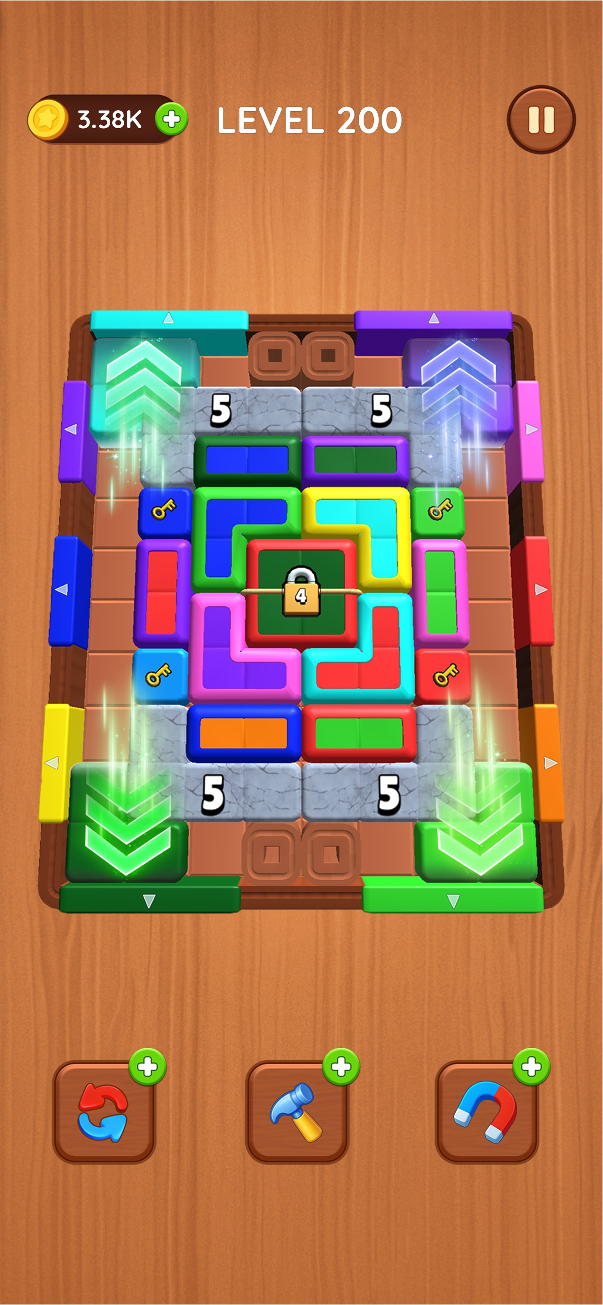 Captura de ecrã 3 da app Block Color Mania, Puzzle Game