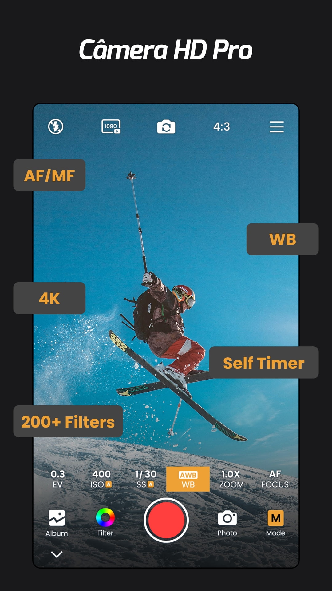 Captura de ecrã 2 da app ReLens - Focus & DSLR Borrão