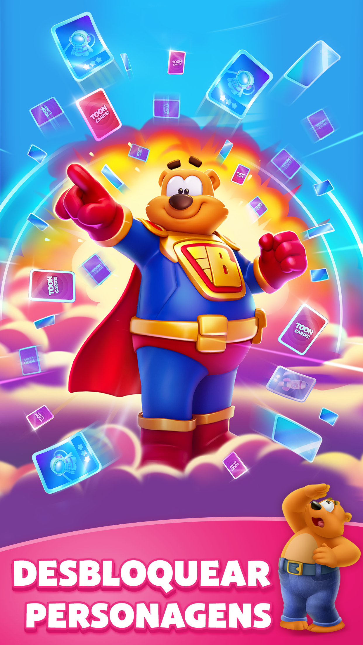 Captura de ecrã 2 da app Toon Blast