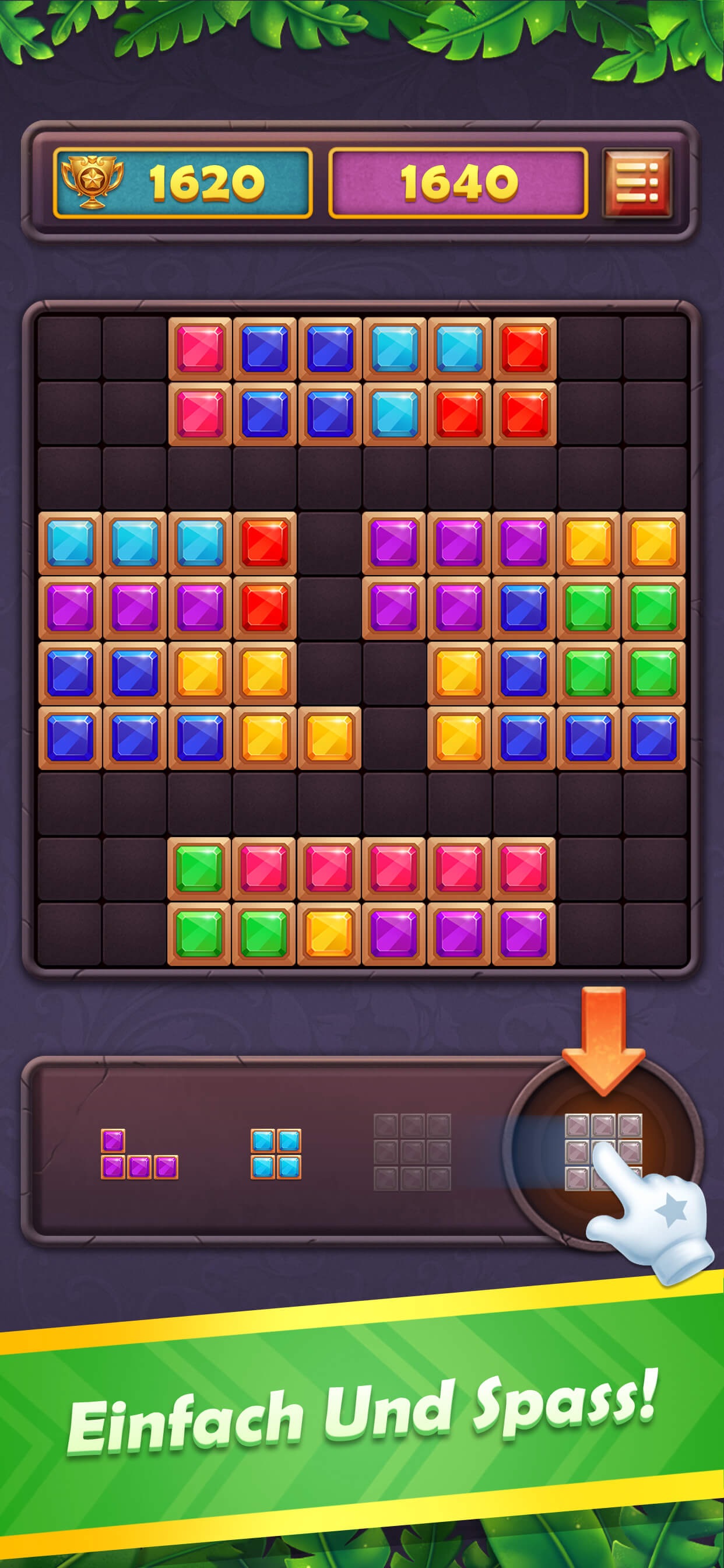 Captura de ecrã 2 da app Block Puzzle Gem
