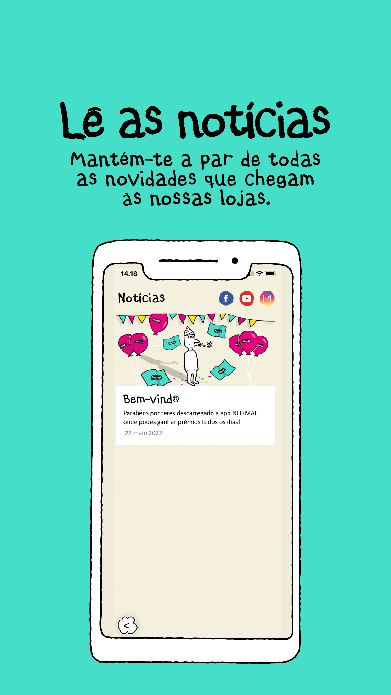 Captura de ecrã 2 da app NORMAL