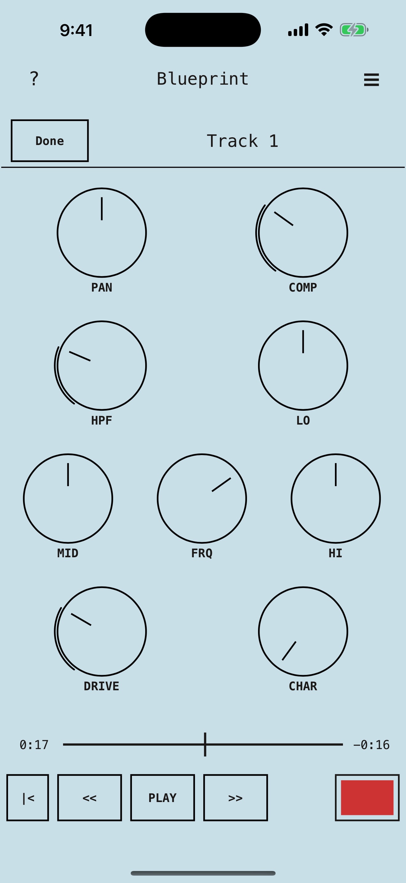 Captura de ecrã 2 da app Blueprint 4-Track