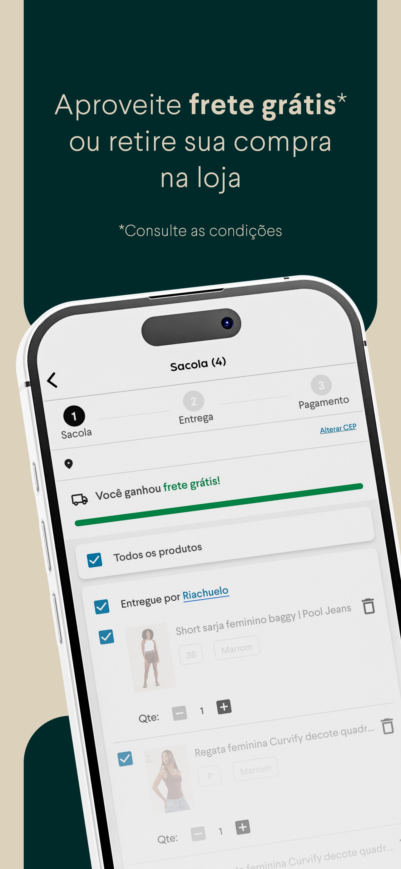 Captura de ecrã 2 da app Riachuelo - Roupas e compras