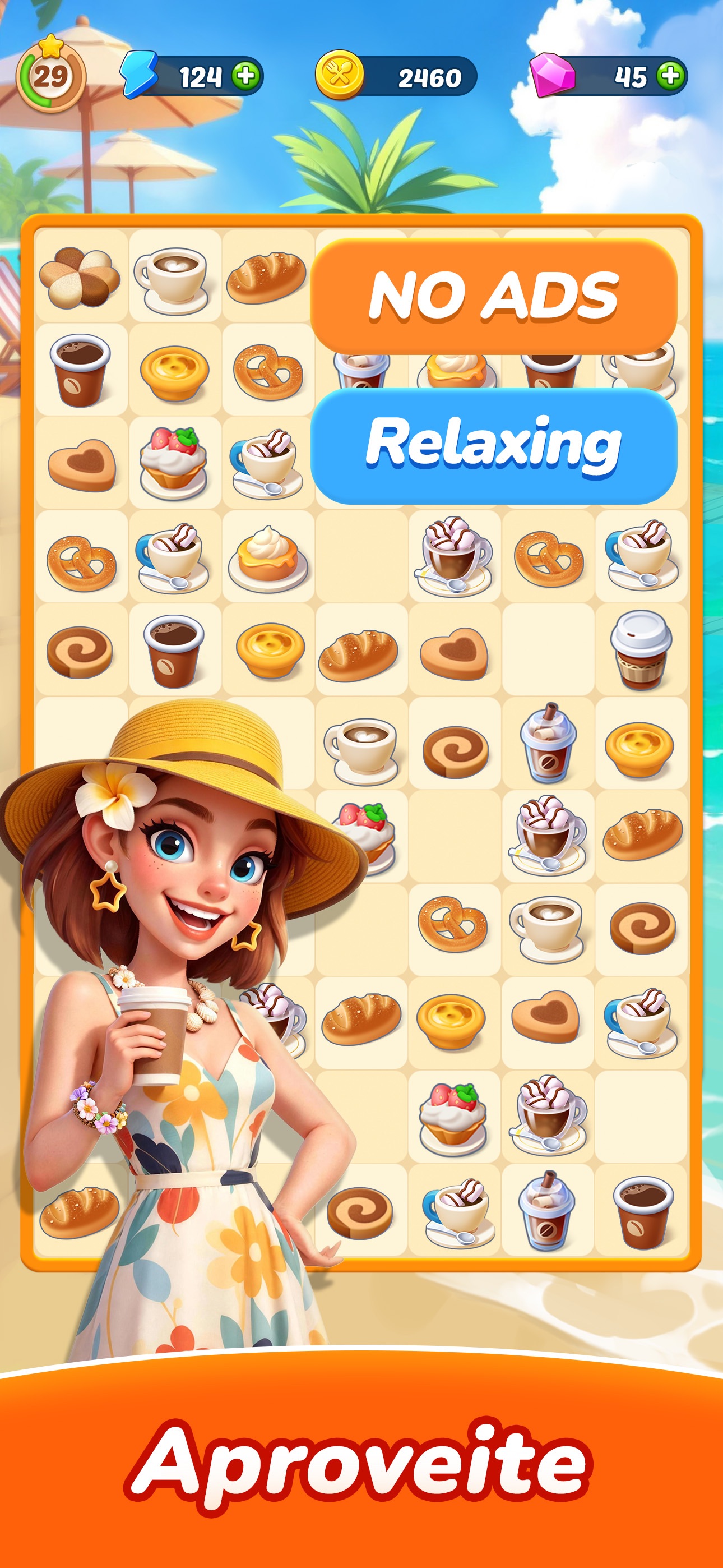 Captura de ecrã 3 da app Tasty Travels: Merge Game