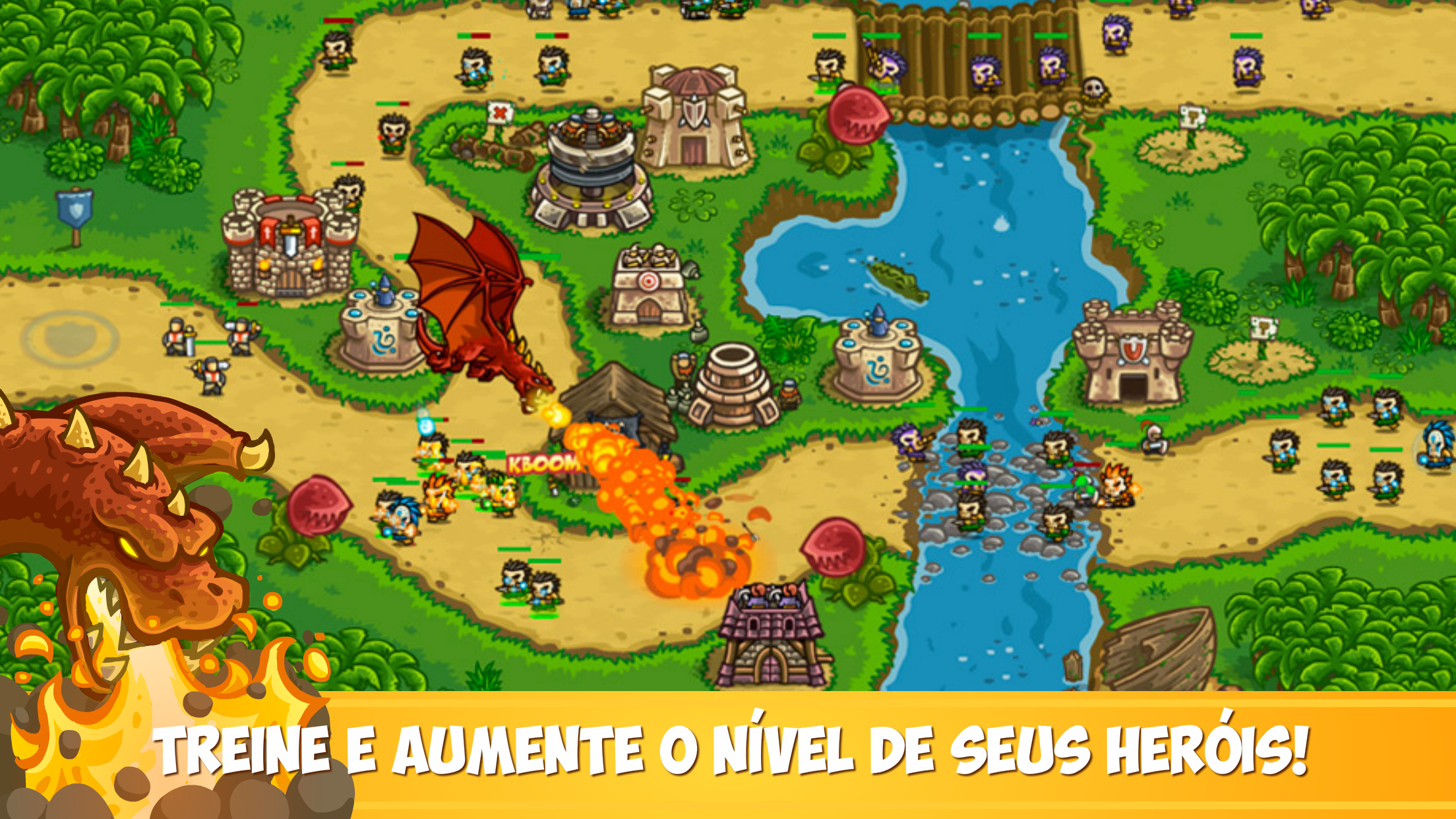 Captura de ecrã 3 da app Kingdom Rush Frontiers TD