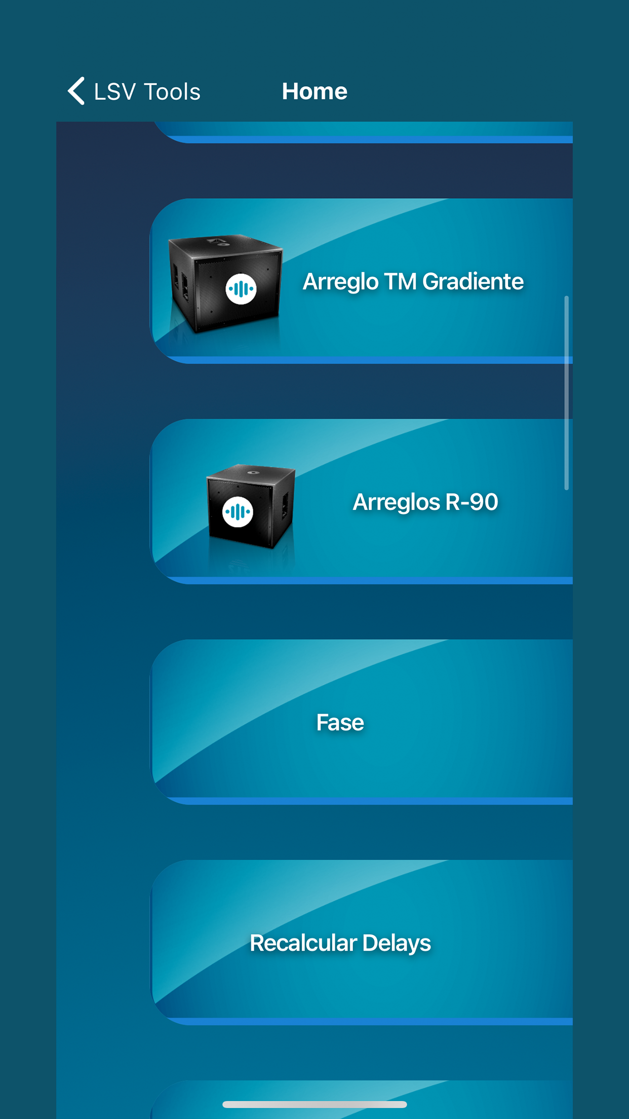 Captura de ecrã 3 da app LSVtools
