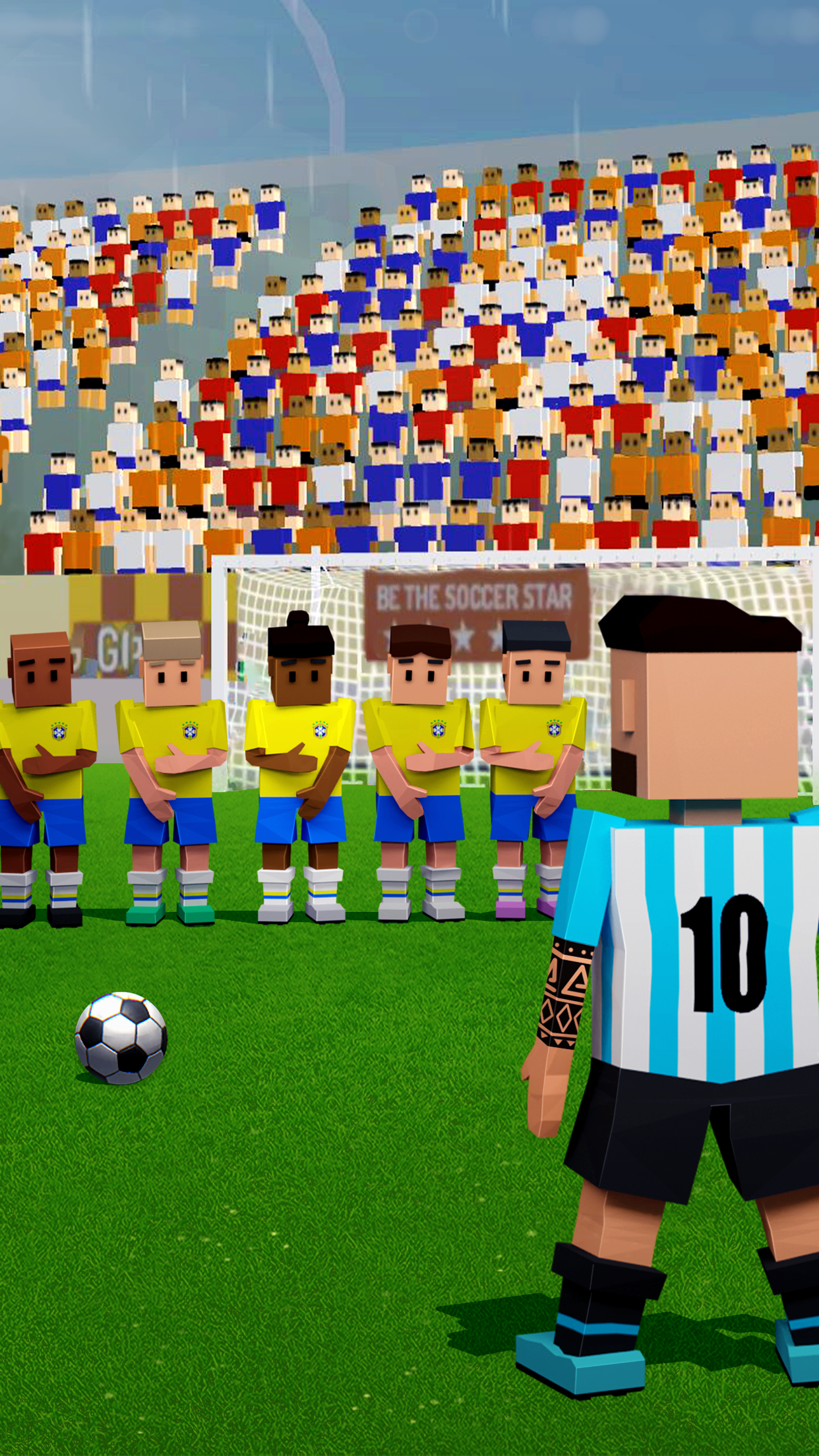 Captura de ecrã 1 da app Mini Soccer Star 2026