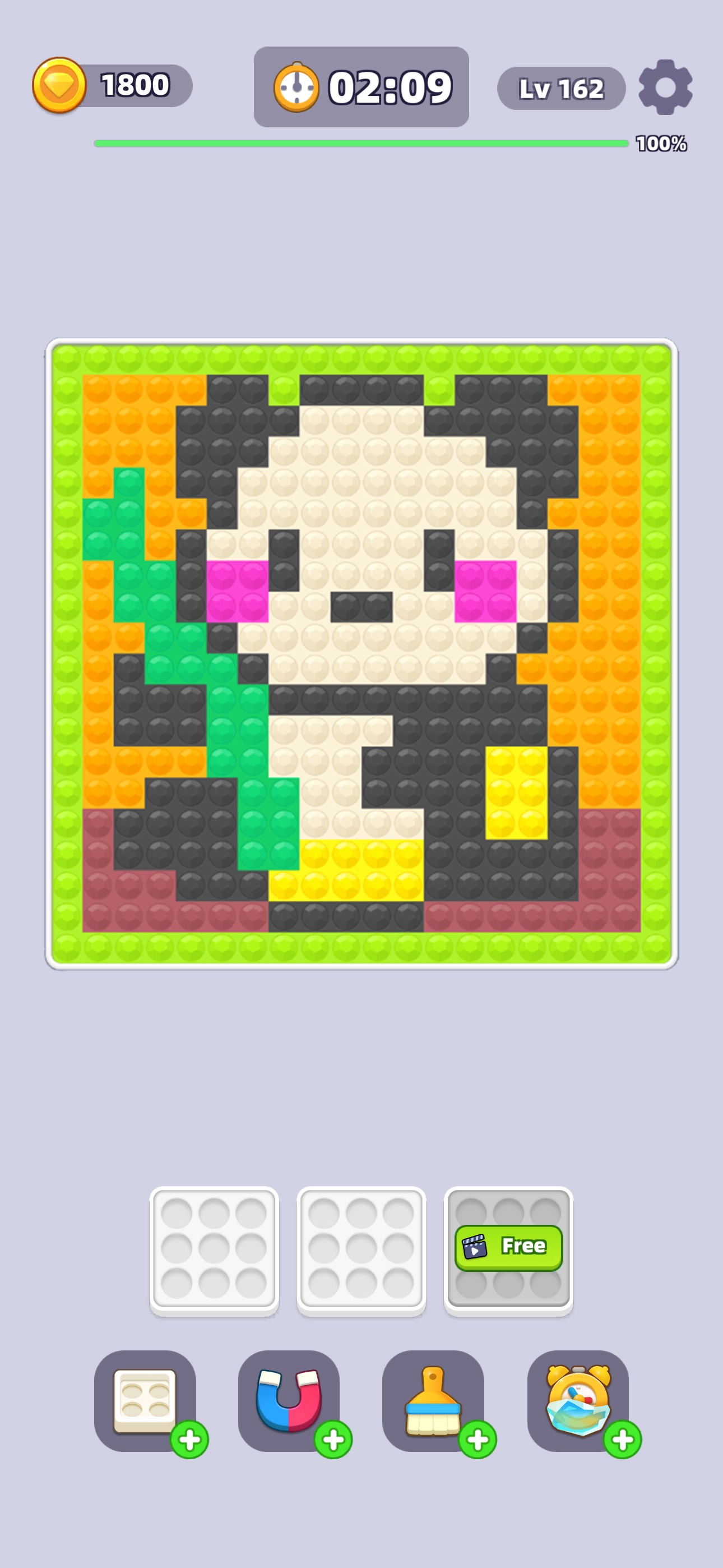 Captura de ecrã 1 da app Jewel Color Sort: Diamond Game