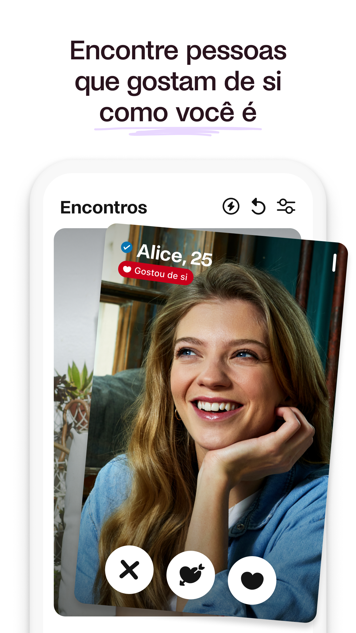 Captura de ecrã 2 da app Badoo - Conheça novas pessoas