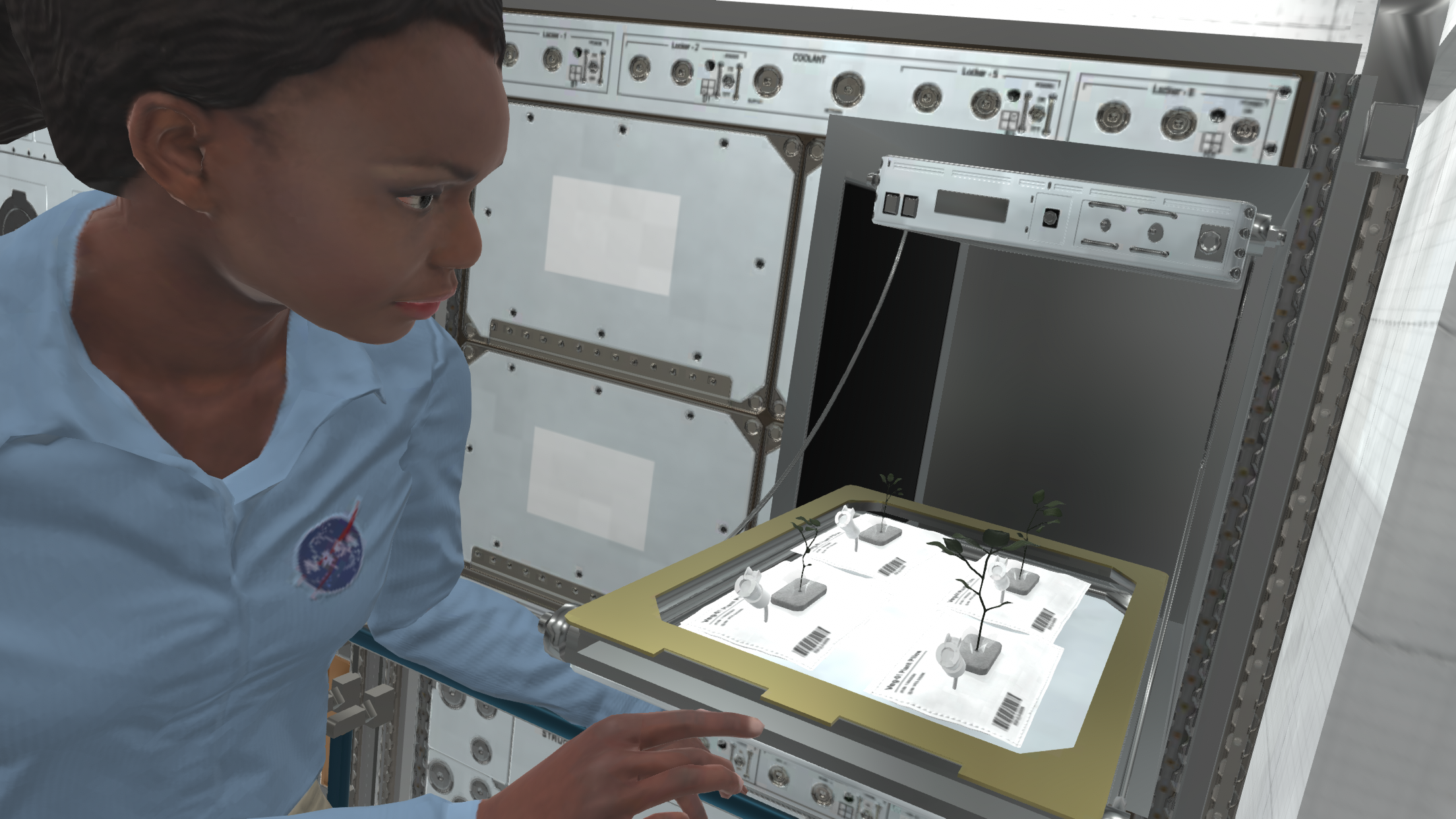 Captura de ecrã 1 da app NASA Science: Plant Growth