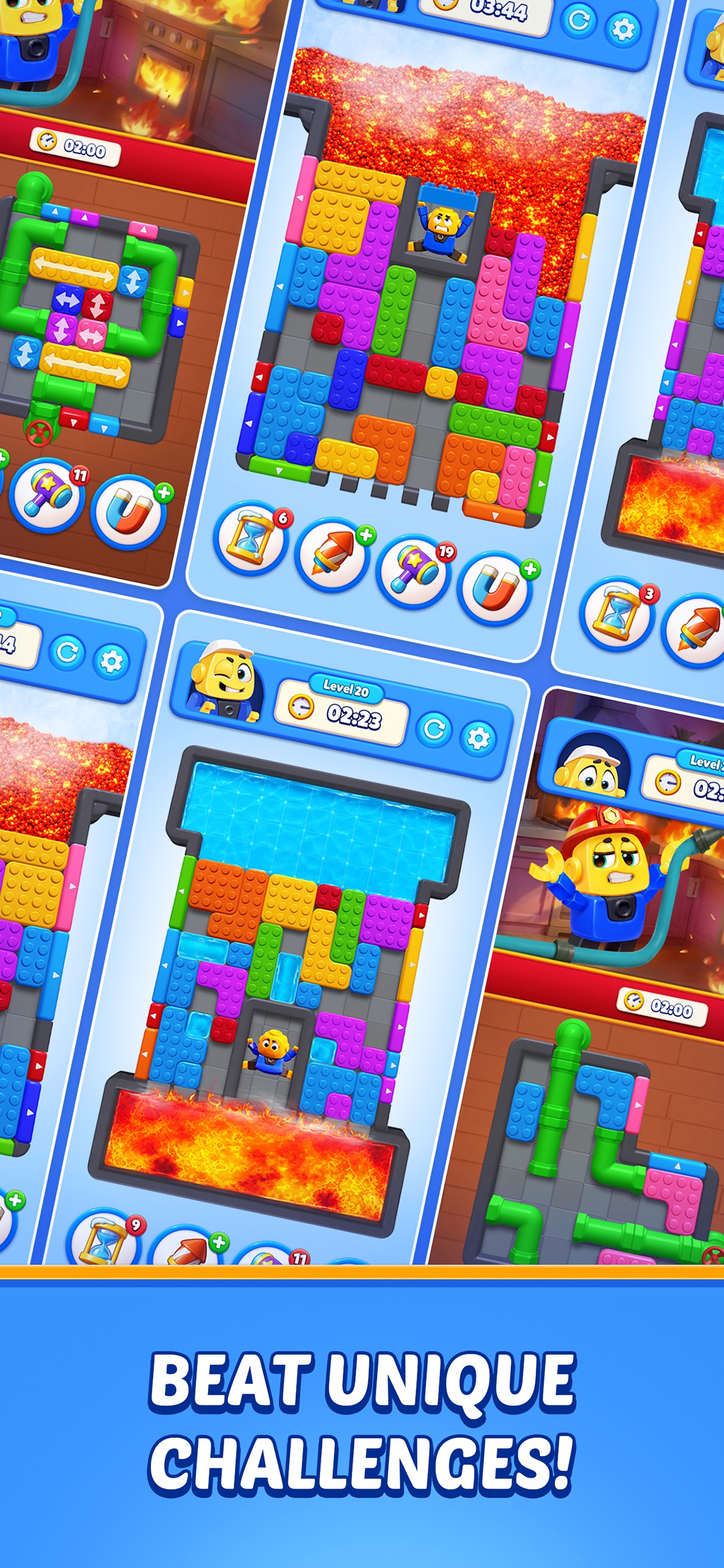 Captura de ecrã 4 da app Color Block: Jam Puzzle 3D