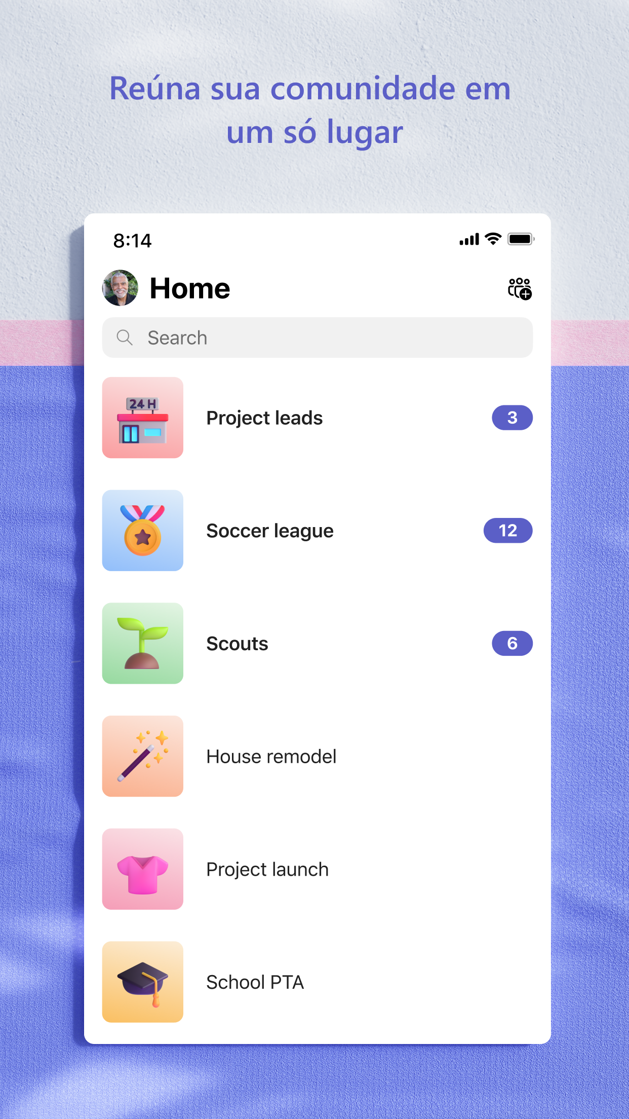 Captura de ecrã 4 da app Microsoft Teams