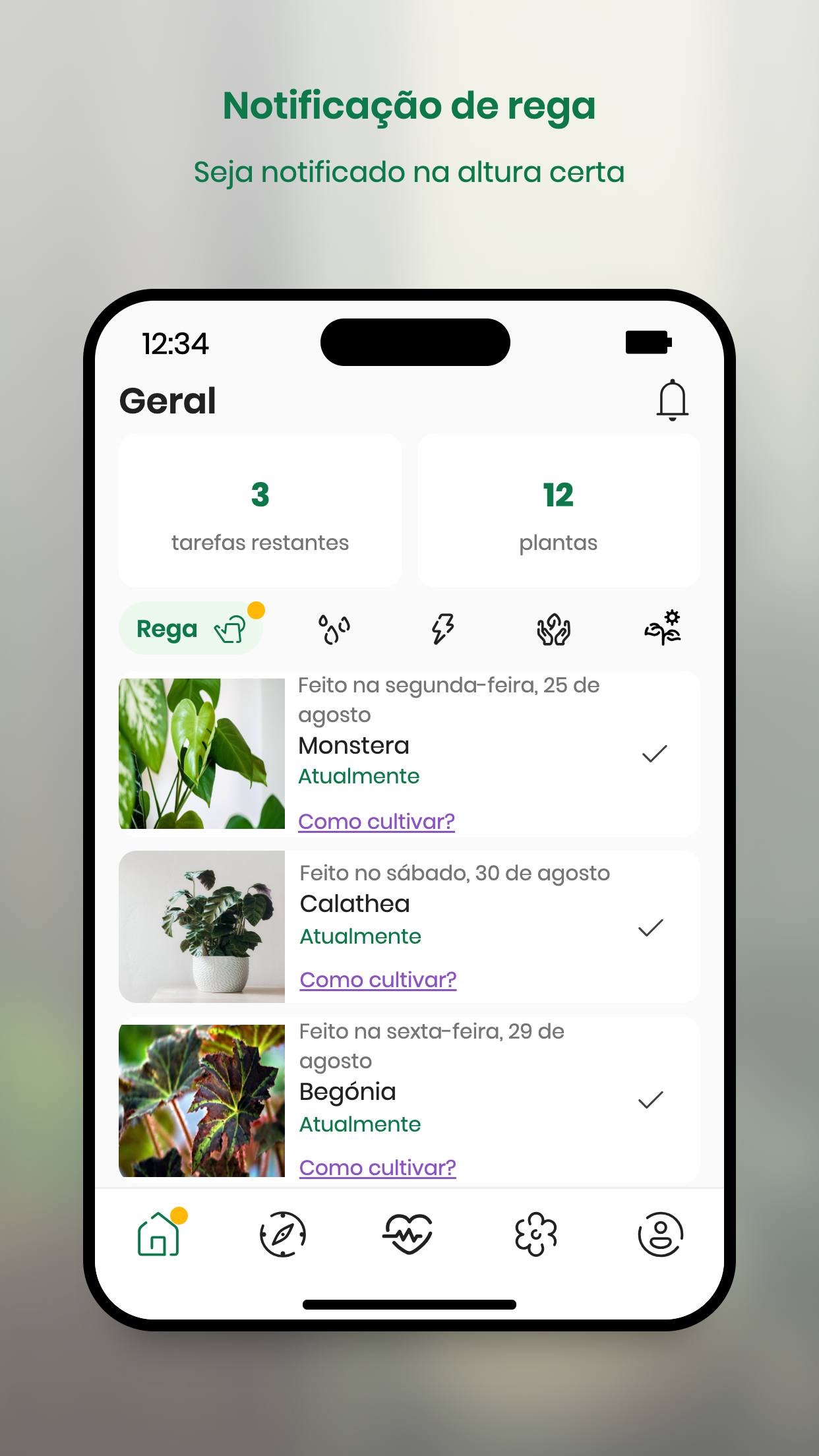 Captura de ecrã 3 da app Monstera - Guia de plantas