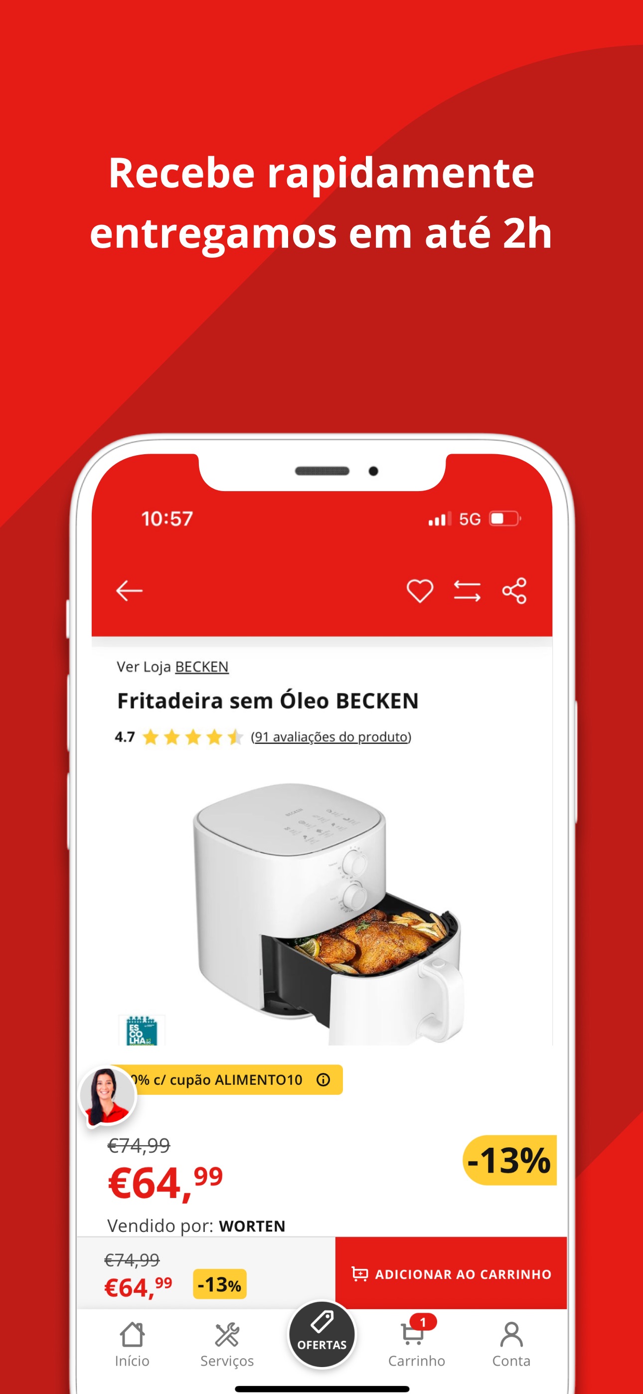 Captura de ecrã 3 da app Worten