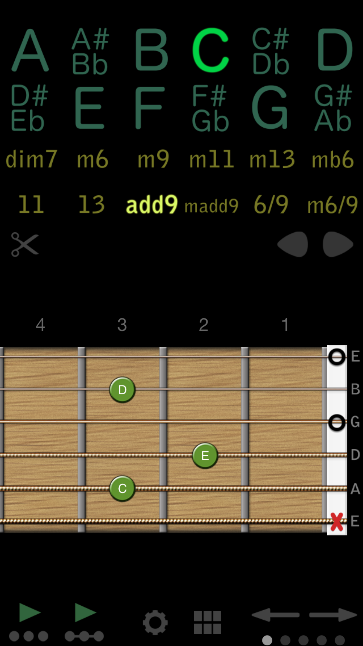Captura de ecrã 3 da app Acordes de Violão - Guitar Chords