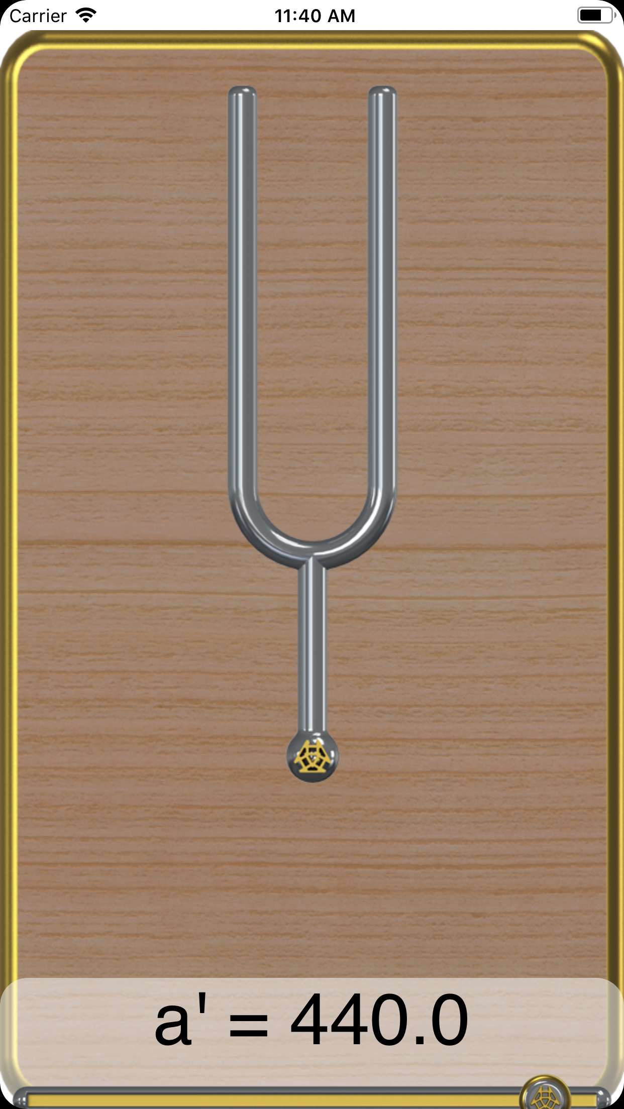 Captura de ecrã 2 da app A Diapasão