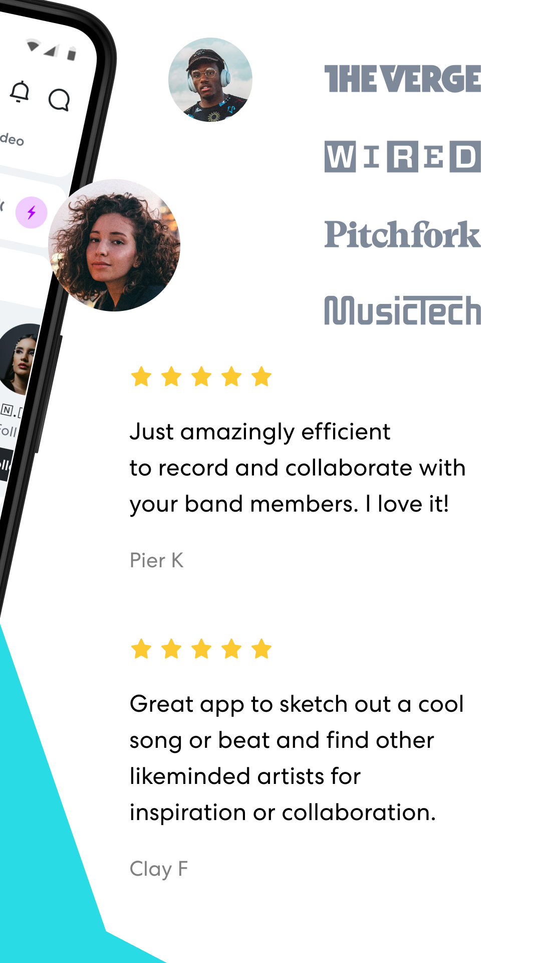 Captura de ecrã 3 da app BandLab - estúdio de música