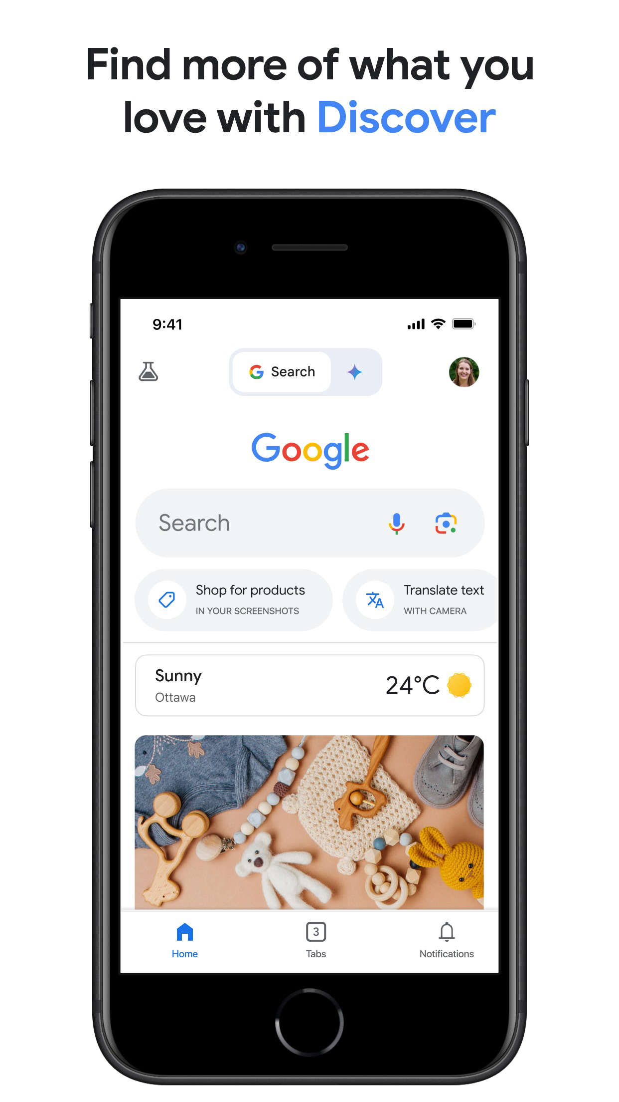 Captura de ecrã 1 da app Google