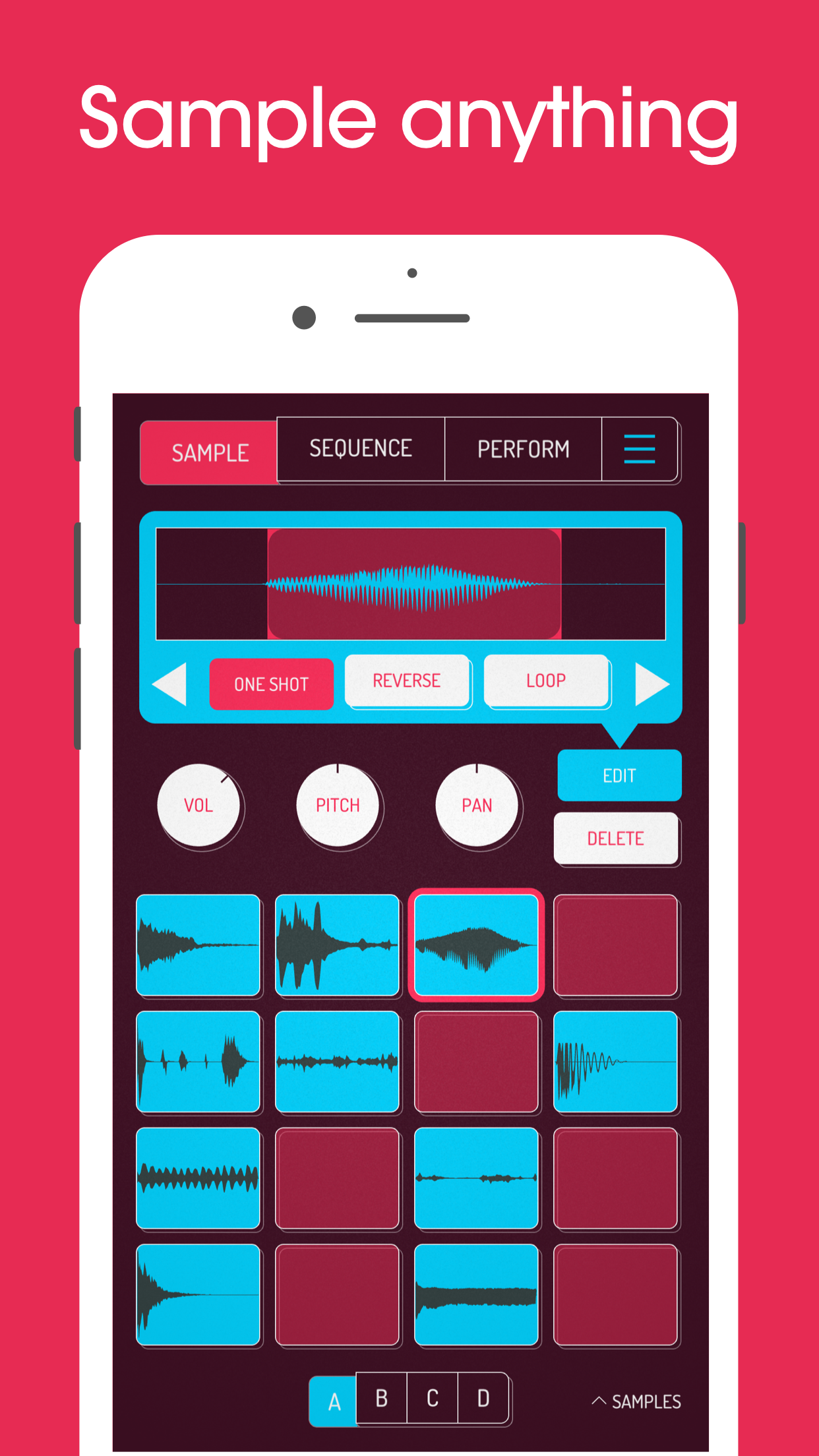 Captura de ecrã 1 da app Koala Sampler • Beat Maker