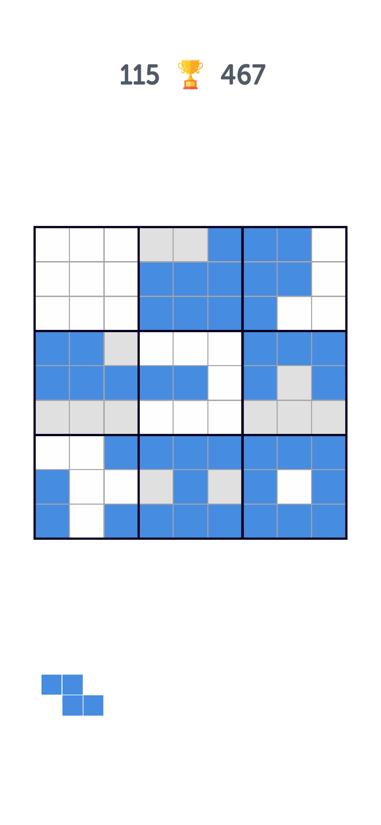Captura de ecrã 2 da app Sudoku Blocks: Brain Puzzles