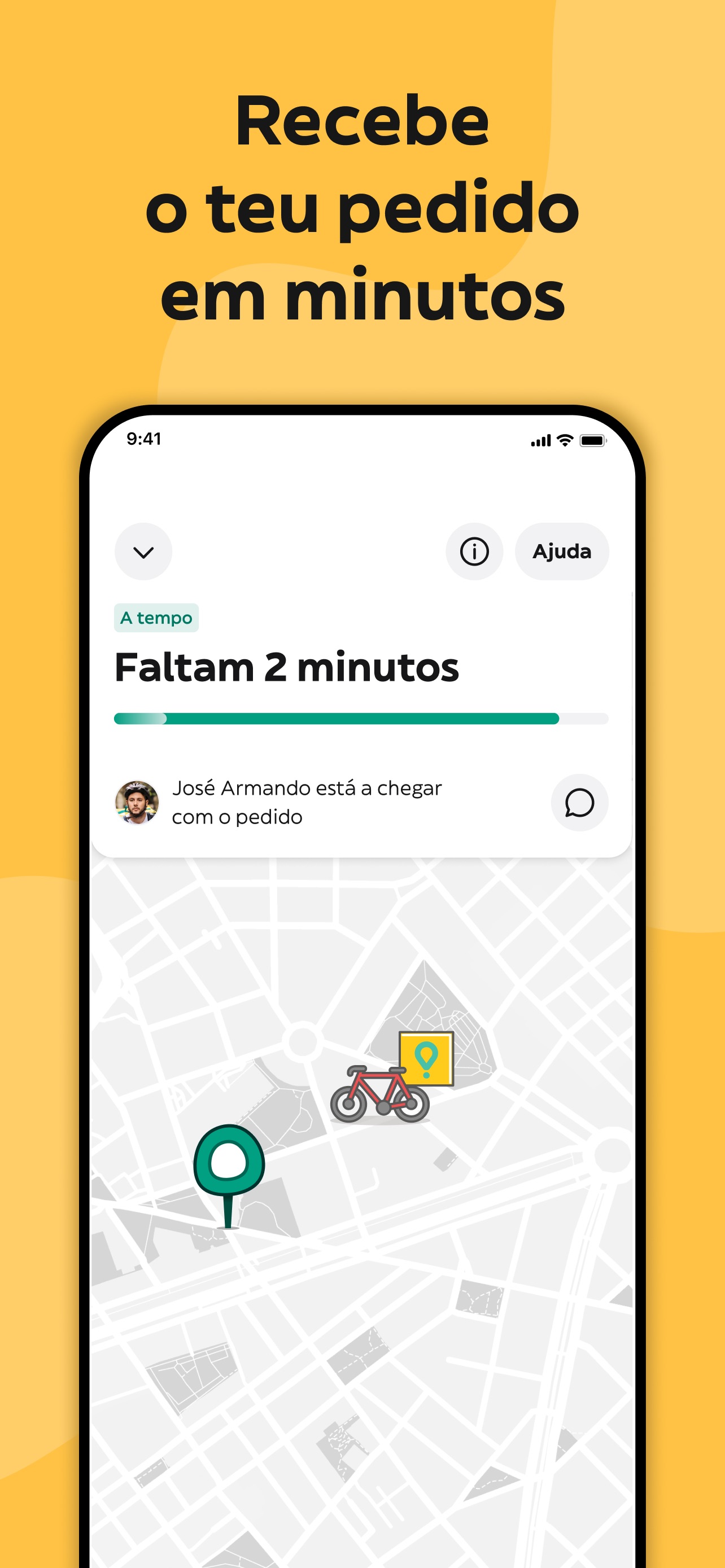 Captura de ecrã 4 da app Glovo－Entrega de comida e mais