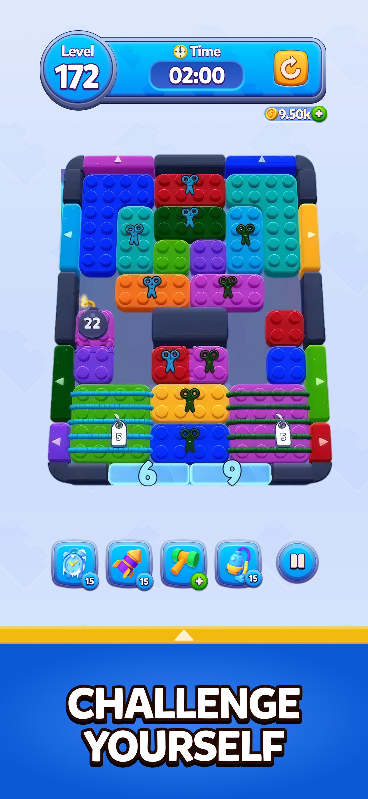 Captura de ecrã 2 da app Color Block Jam
