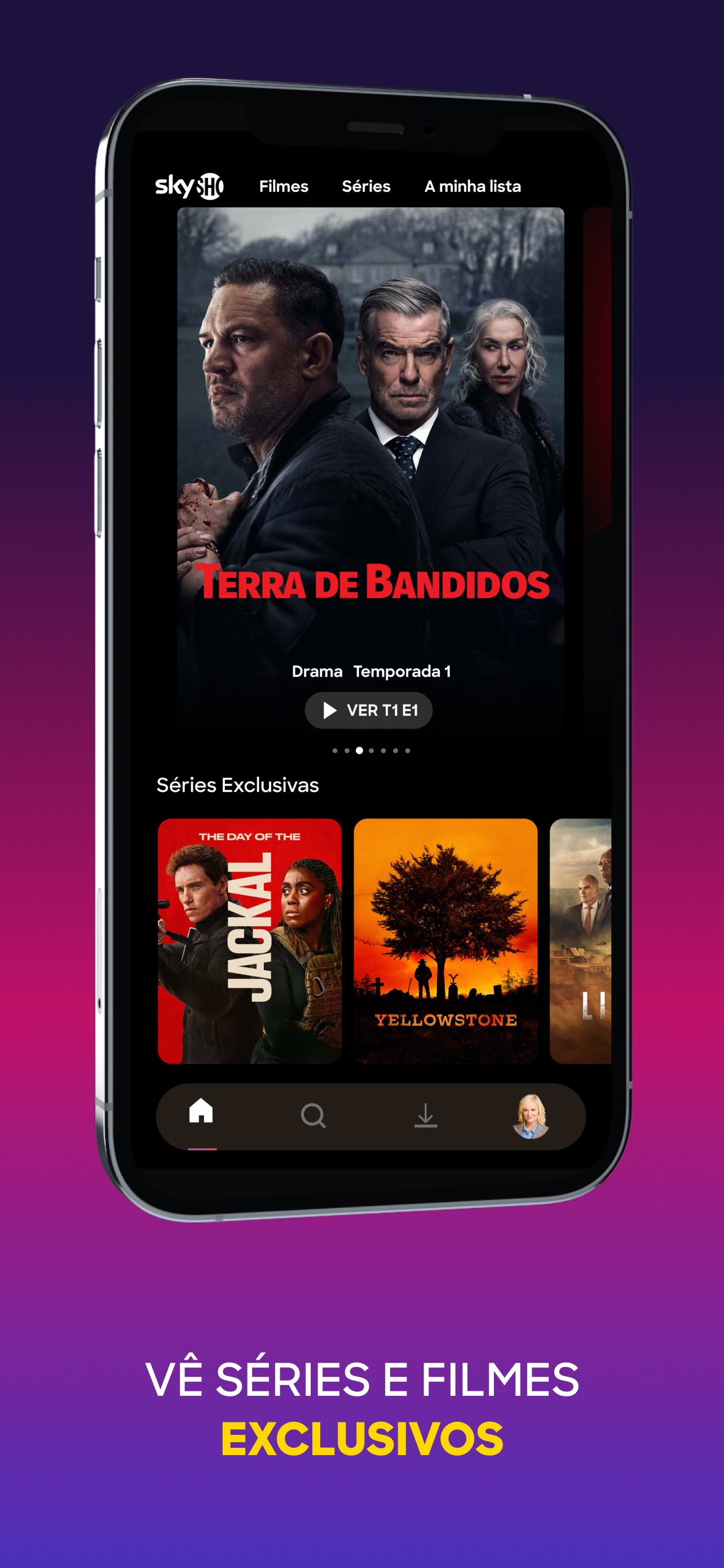 Captura de ecrã 4 da app SkyShowtime: Filmes e séries