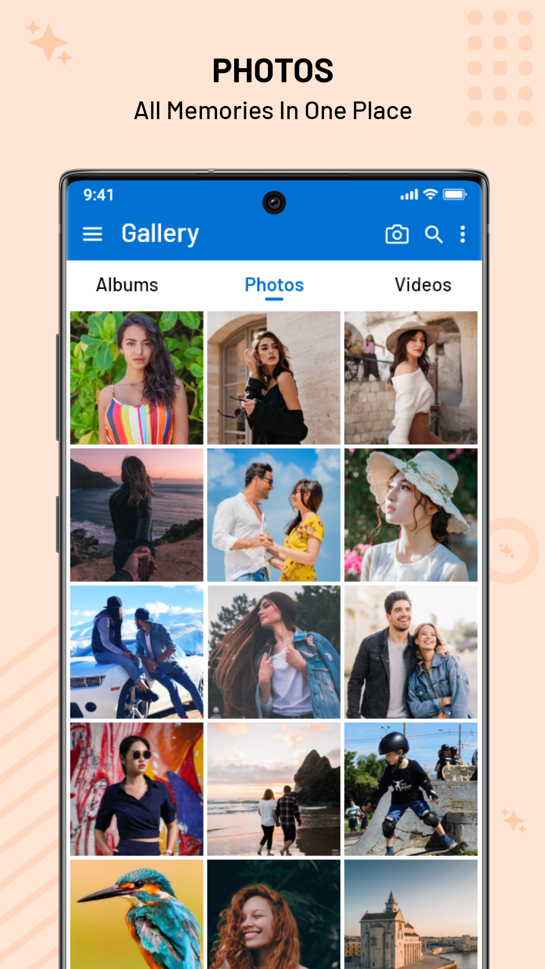 Captura de ecrã 2 da app Galeria - Fotos Seguras