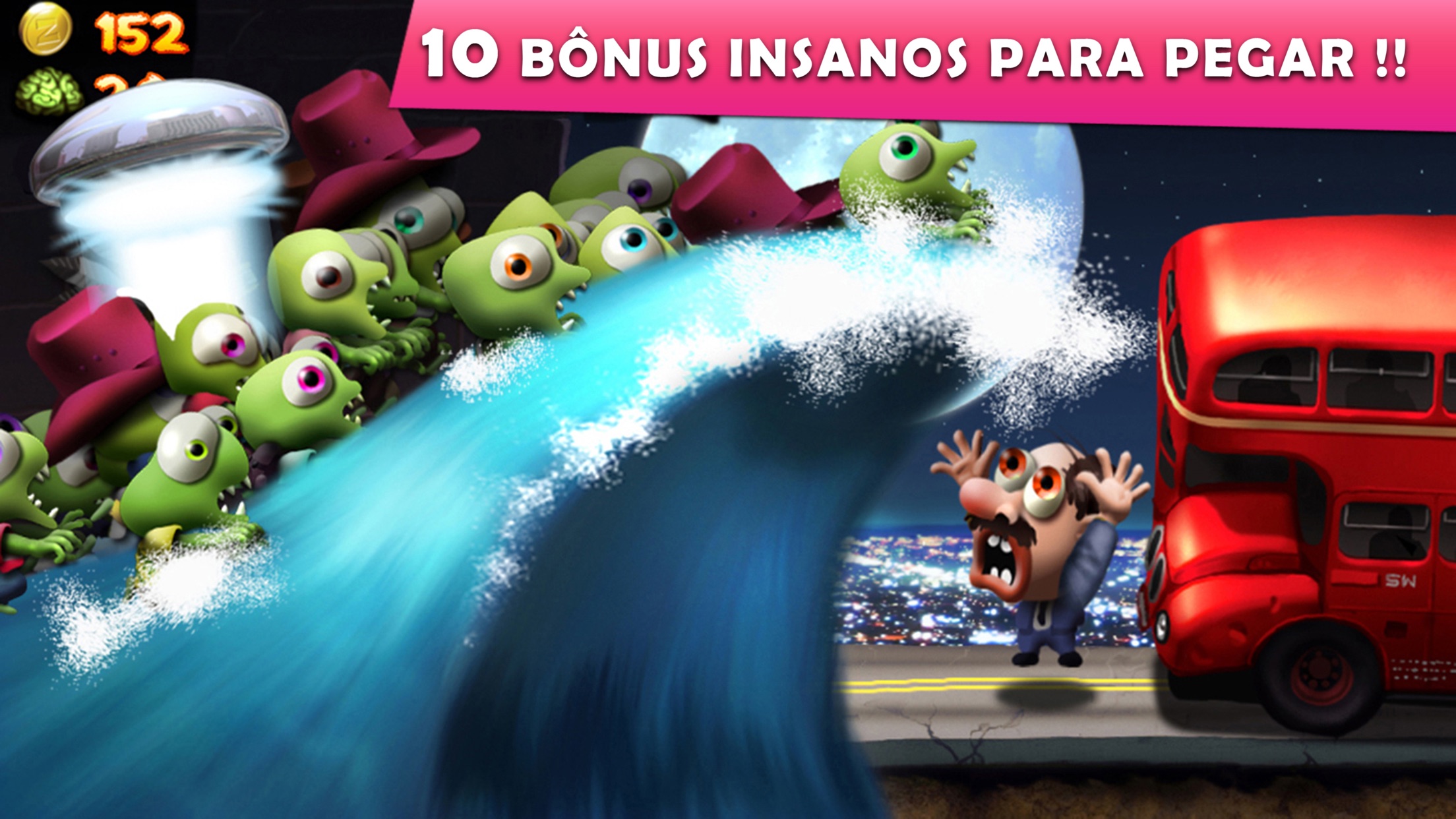 Captura de ecrã 2 da app Zombie Tsunami