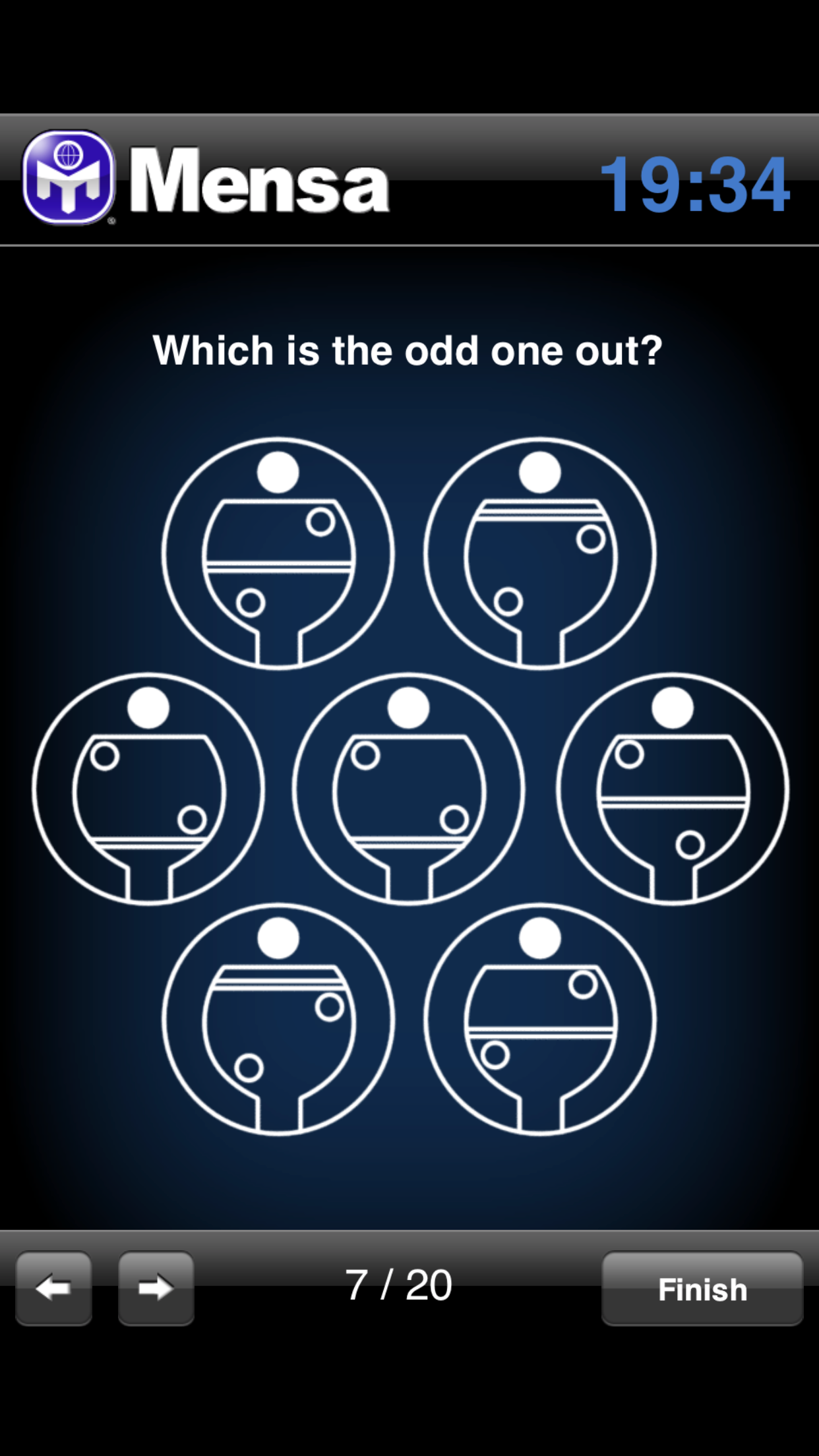Mensa Brain Test screenshot 3