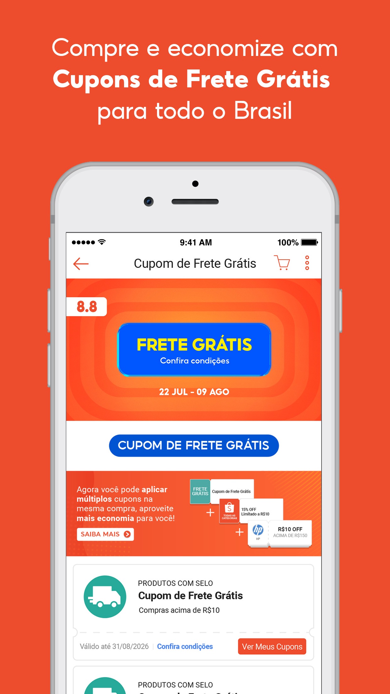 Captura de ecrã 3 da app Shopee 8.8 Liquidação