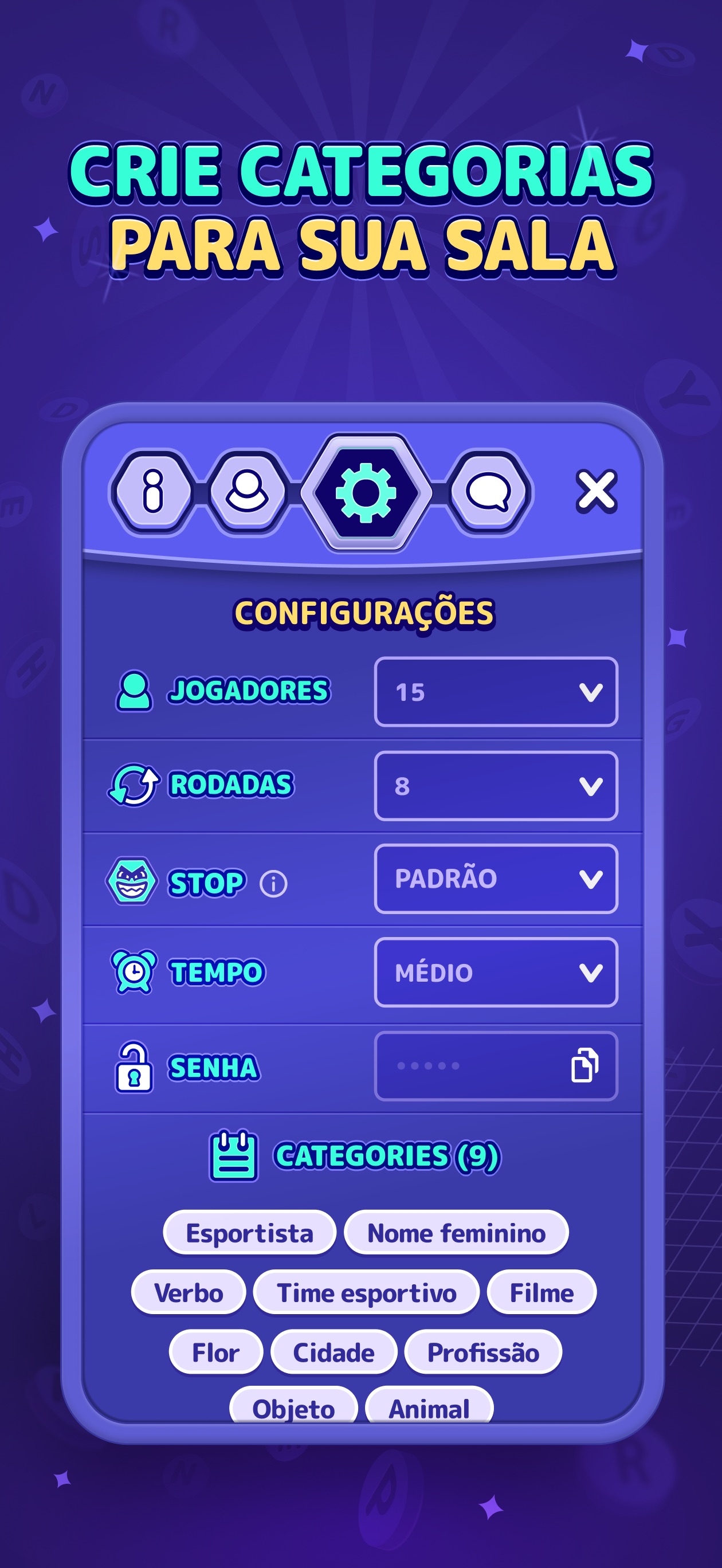 Captura de ecrã 3 da app StopotS - Stop, Adedonha