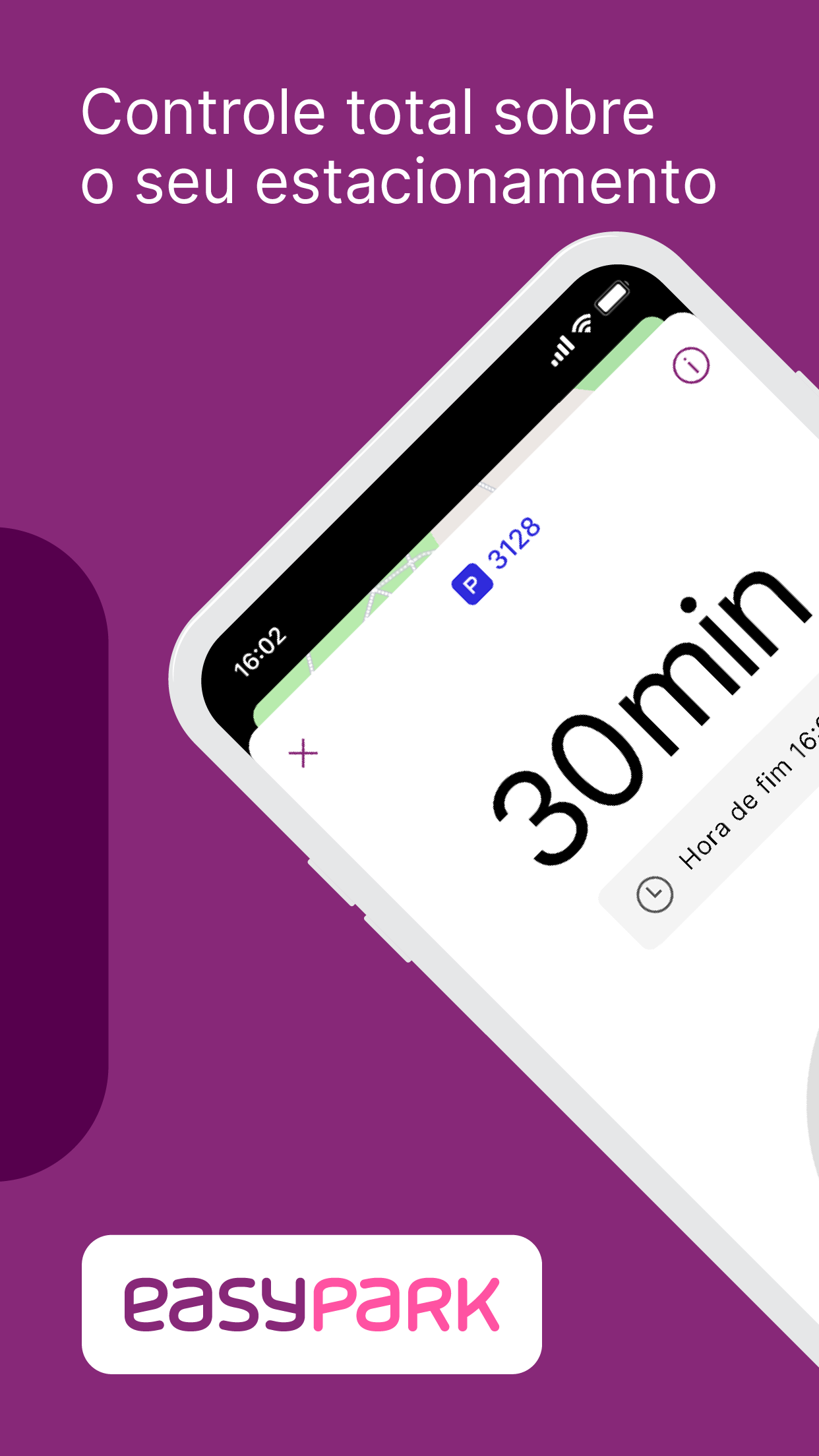 Captura de ecrã 1 da app EasyPark: Estacionamento fácil