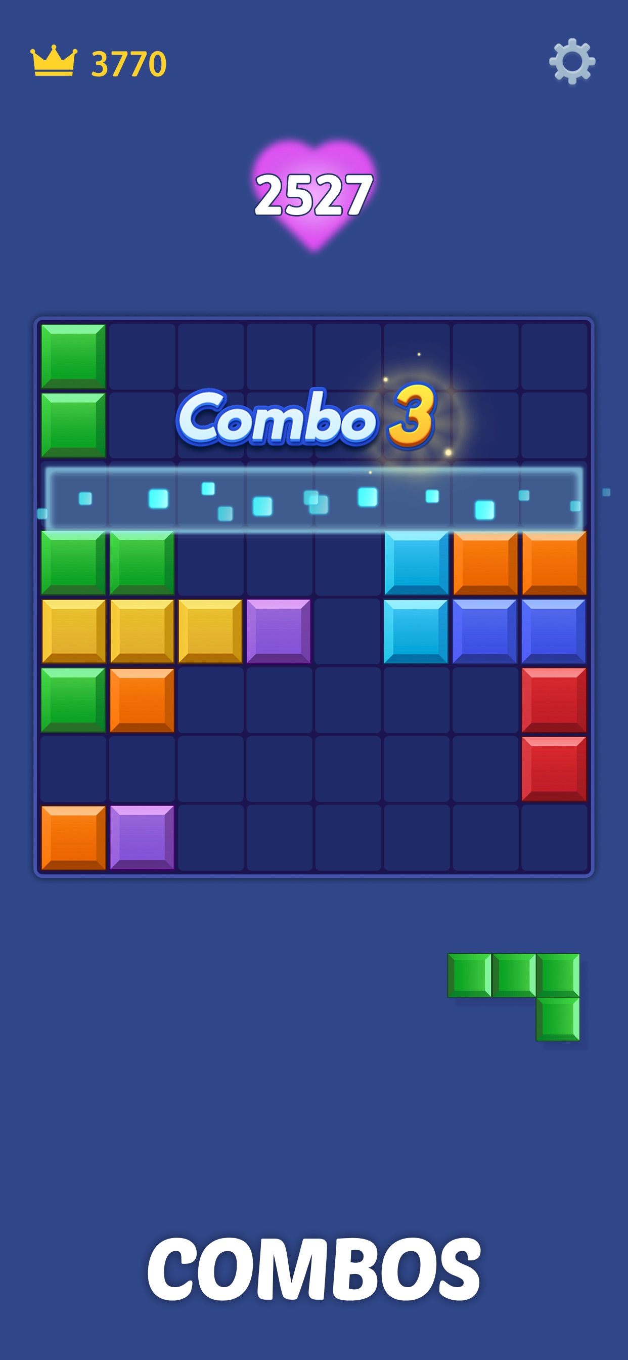 Captura de ecrã 3 da app X Block - Match Block Puzzle