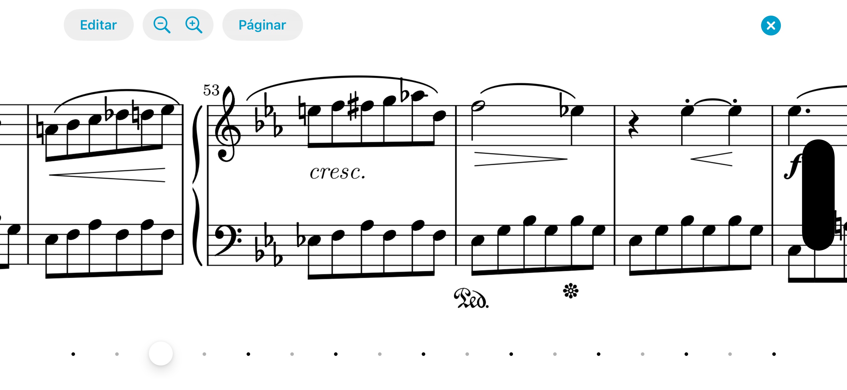 Captura de ecrã 2 da app forScore