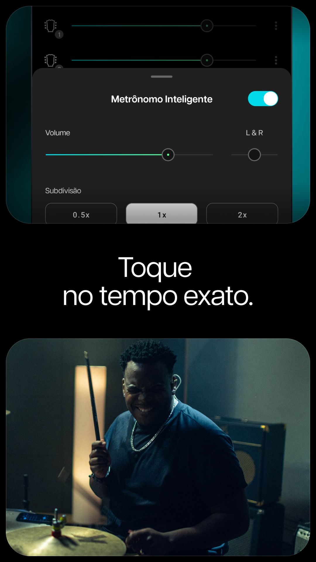 Captura de ecrã 4 da app Moises: O App do Músico