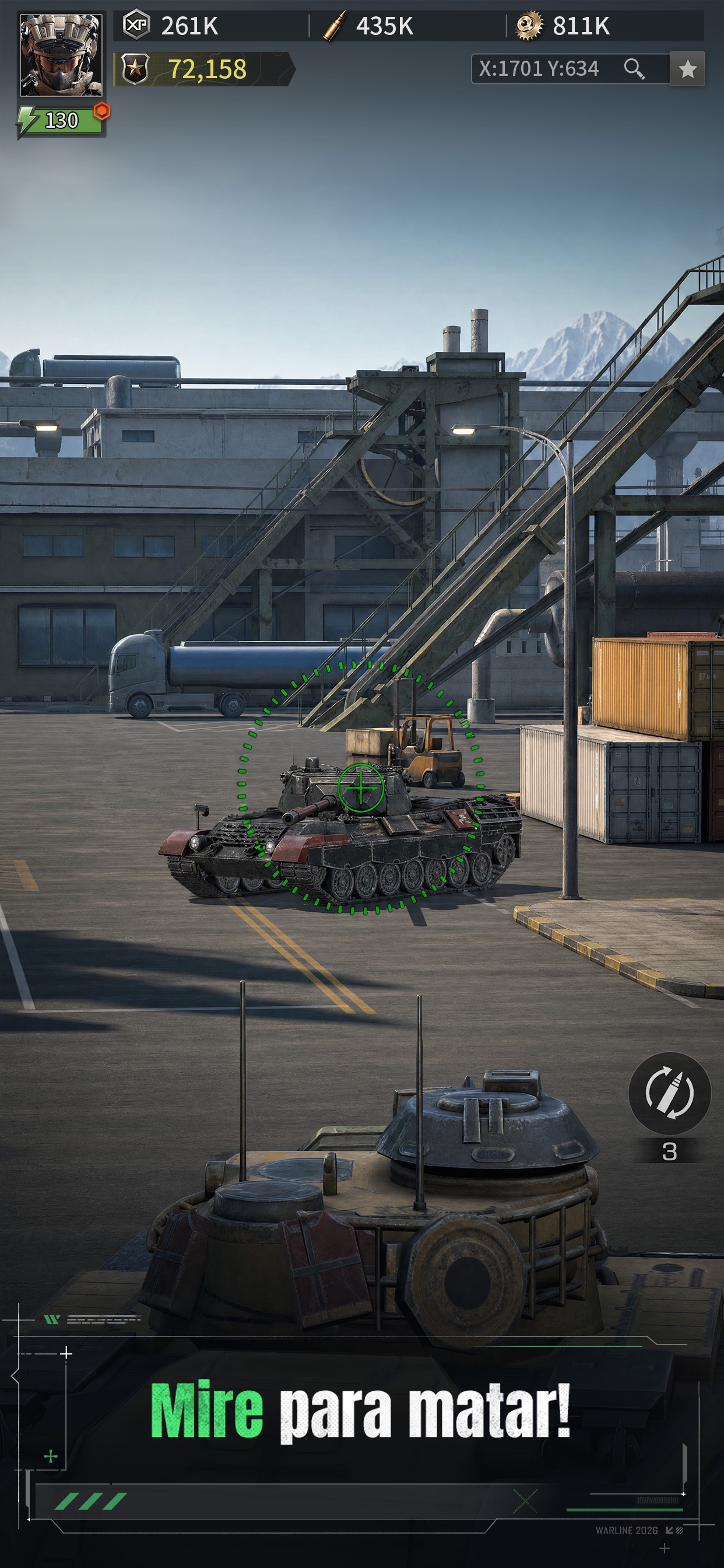 Captura de ecrã 3 da app Warline: Sniper Strike