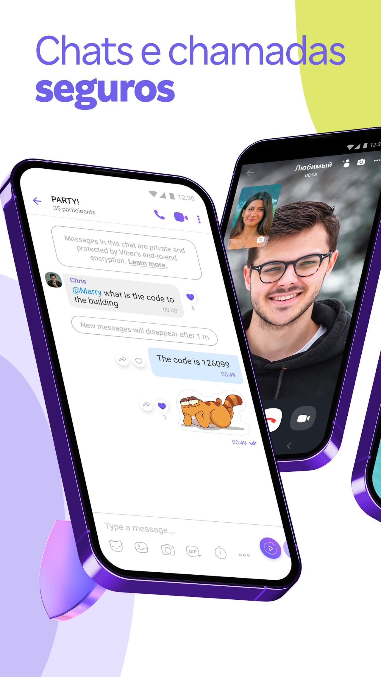 Captura de ecrã 2 da app Rakuten Viber Messenger