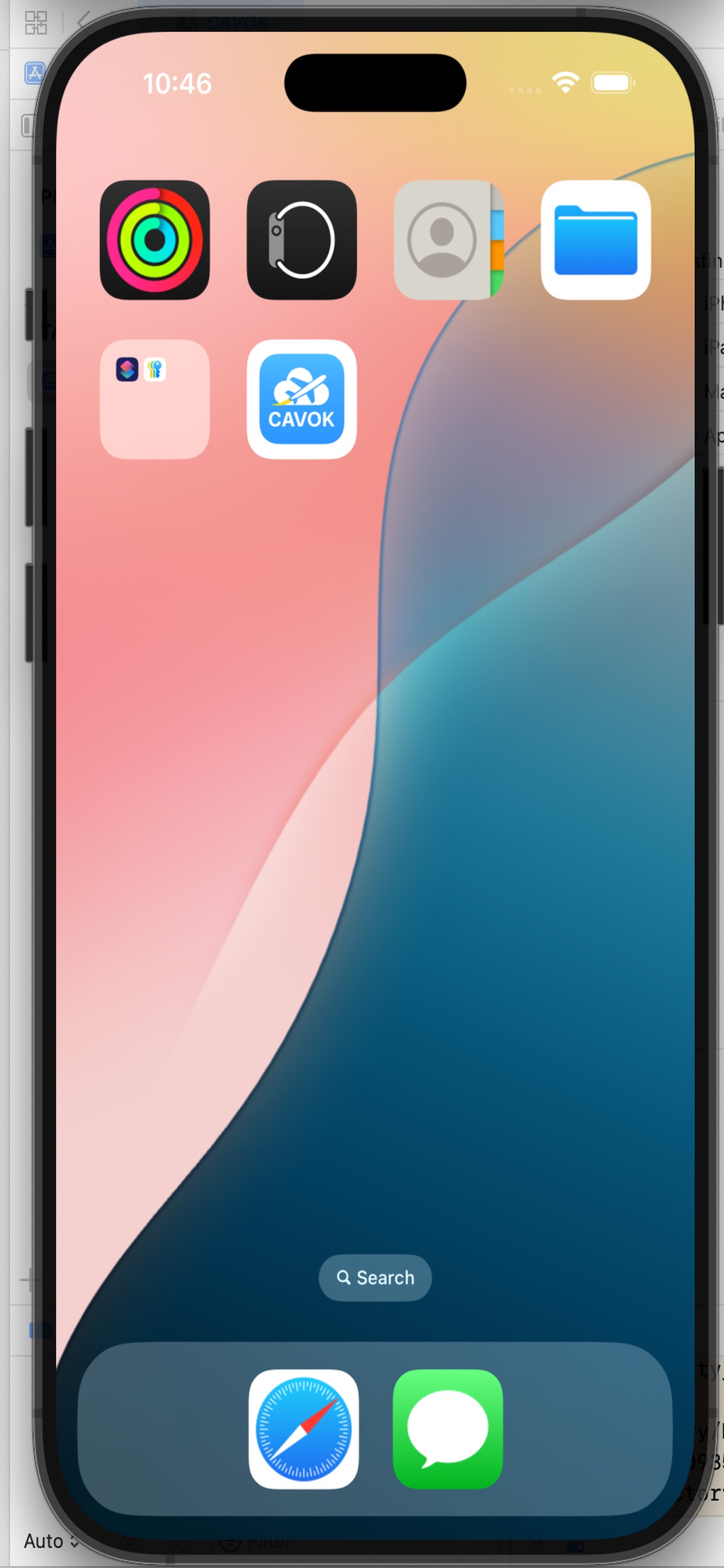Captura de ecrã 1 da app WxWise