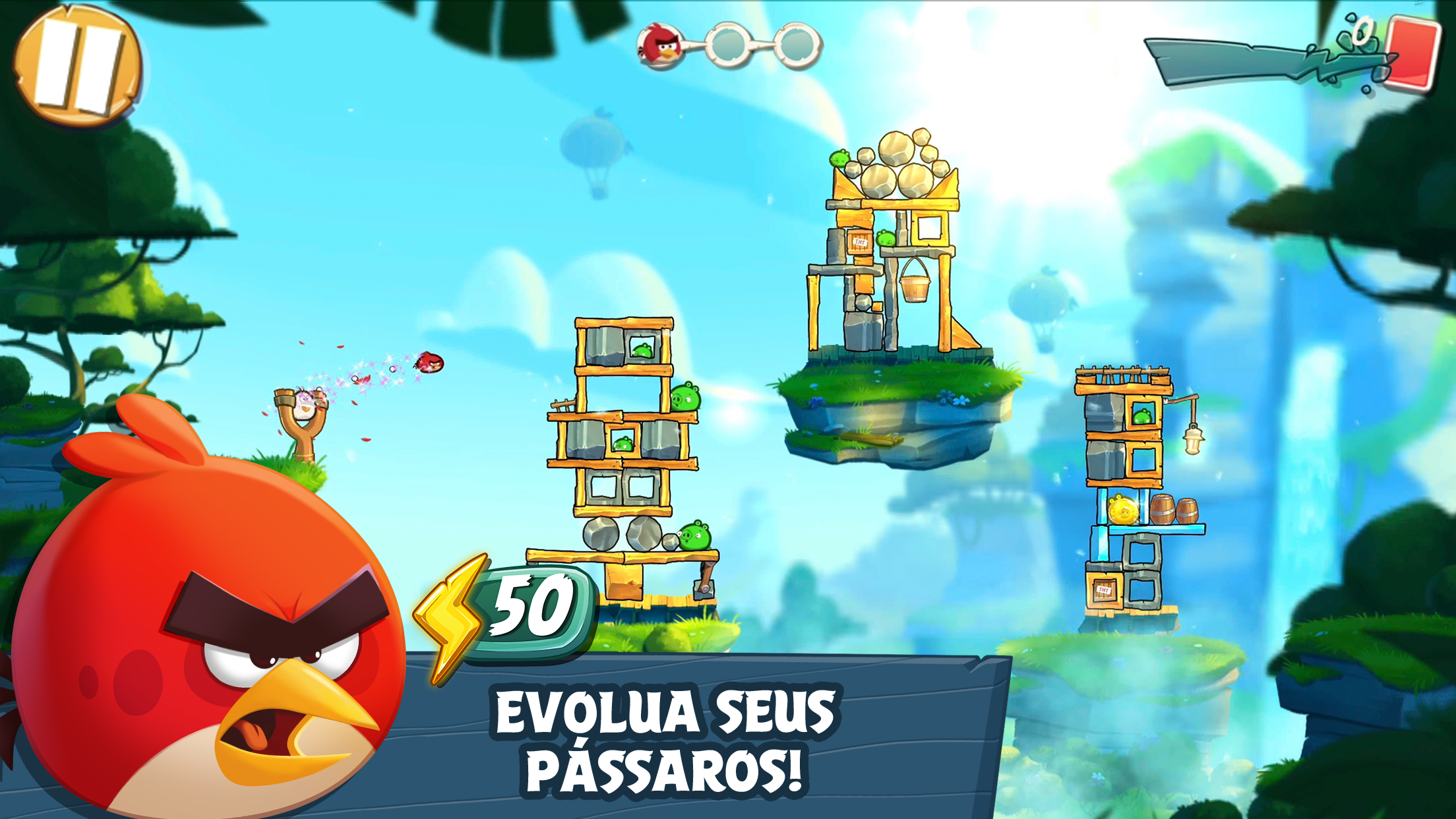 Captura de ecrã 2 da app Angry Birds 2