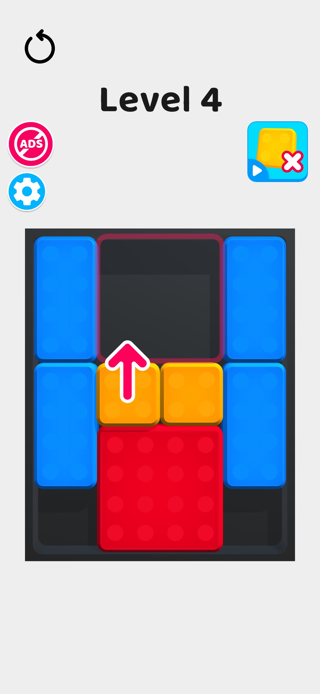 Captura de ecrã 1 da app Blocks Sort!